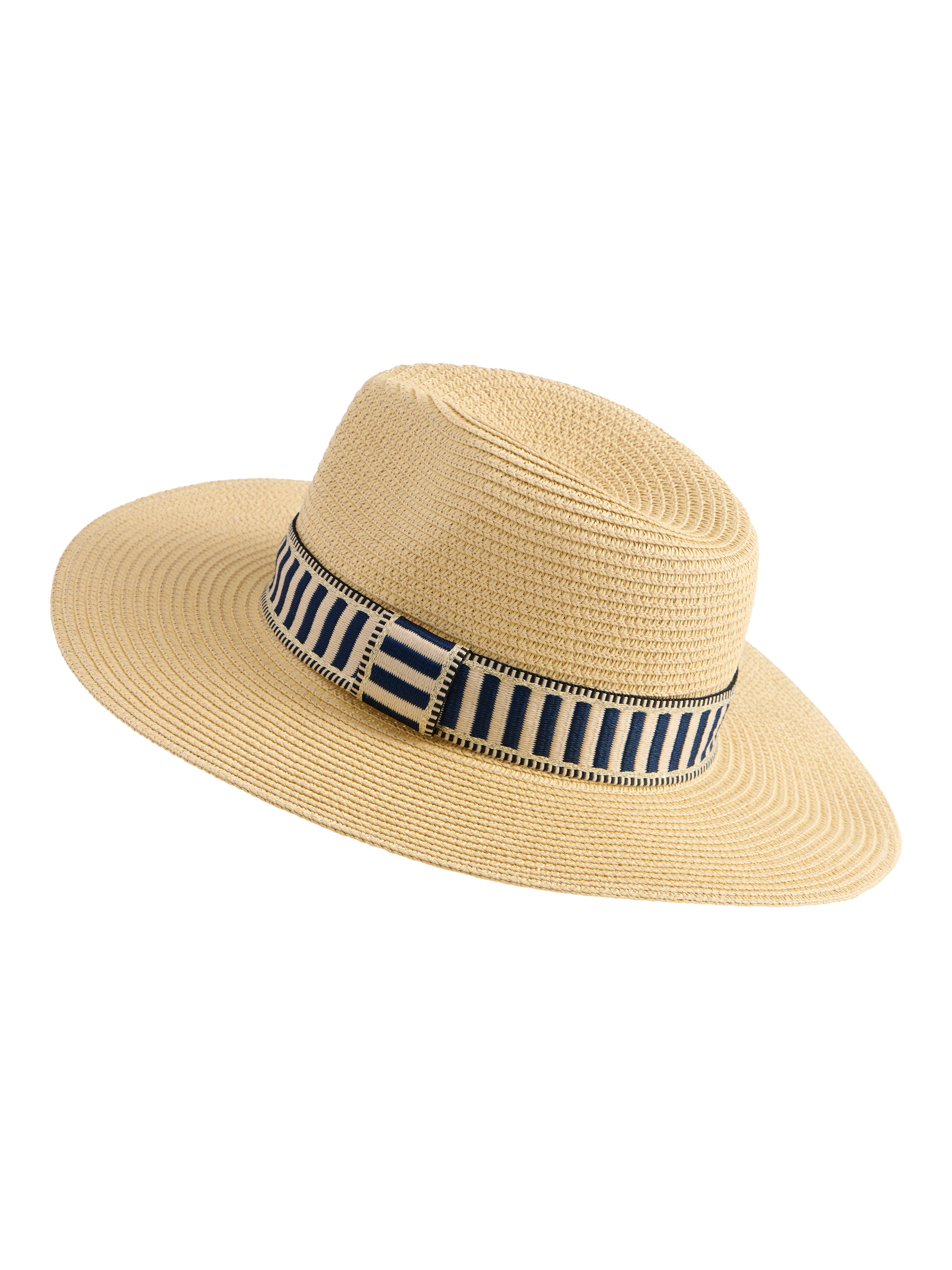 Shiraleah Dorian Tote and Hat Set NAVY