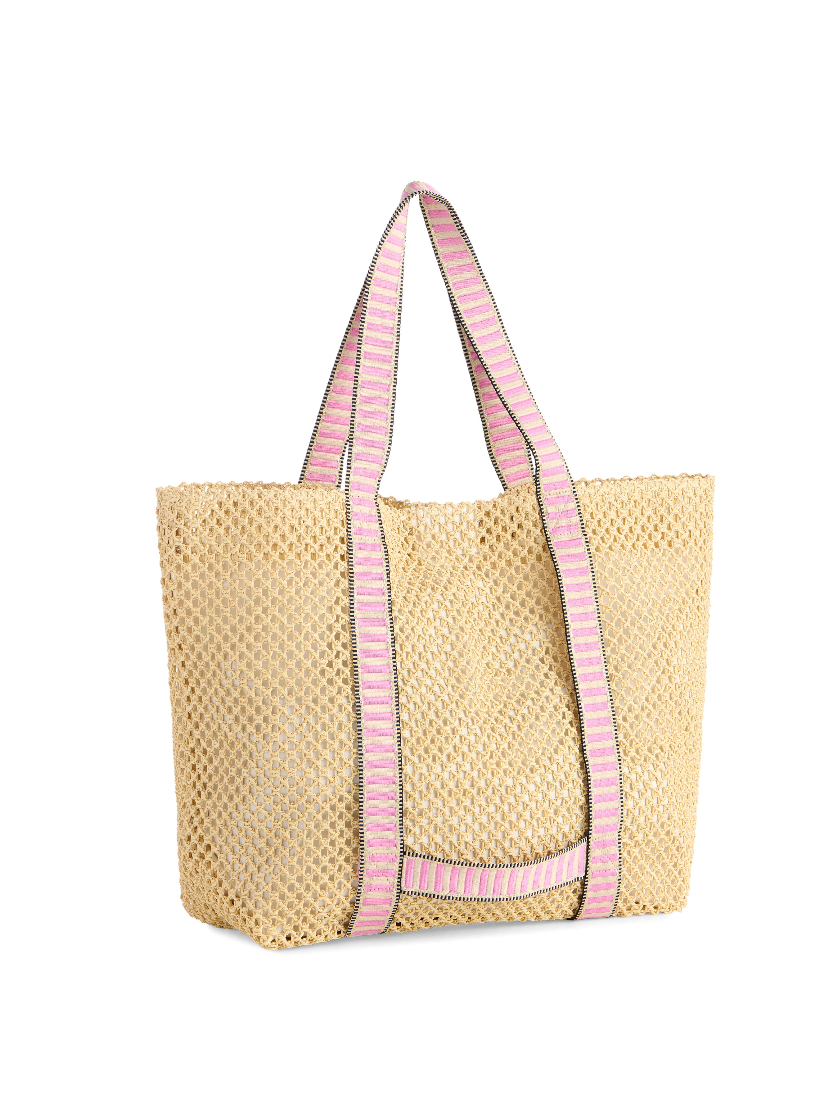 Shiraleah Dorian Tote and Hat Set PINK