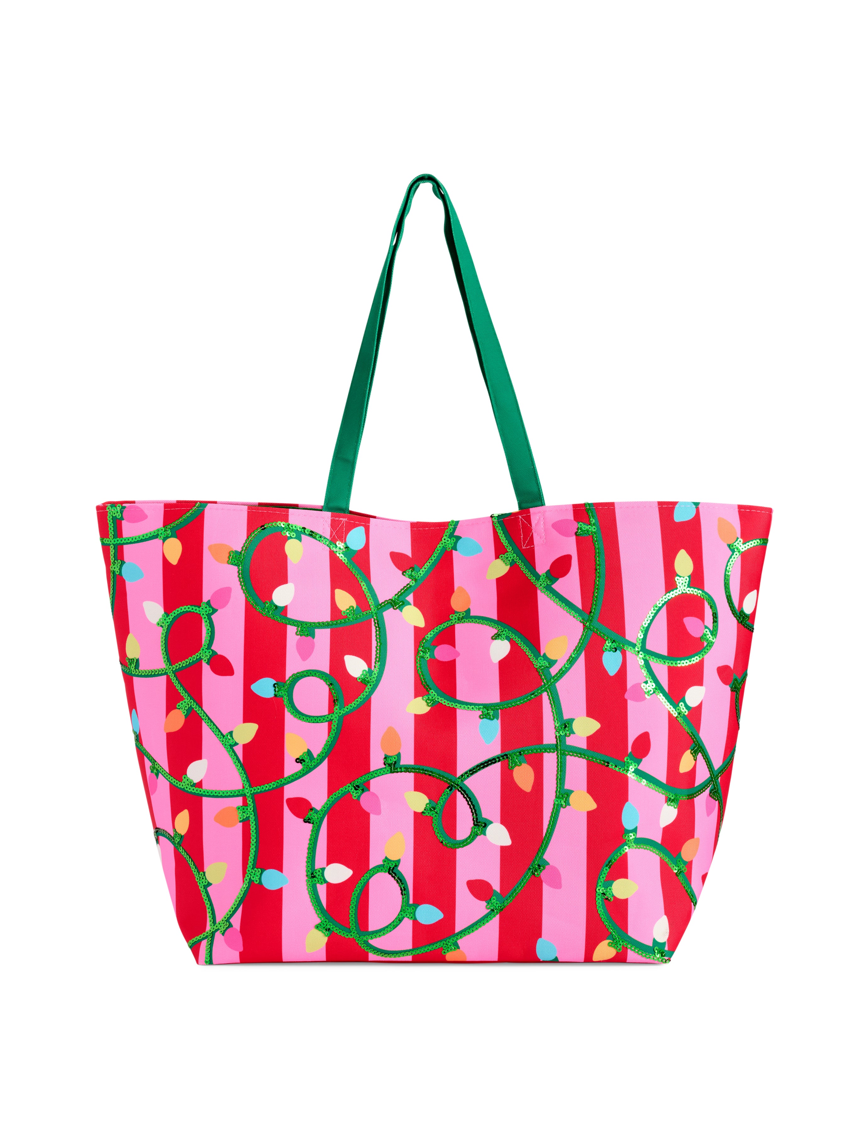 Shiraleah String Lights Gifting Tote, Multi