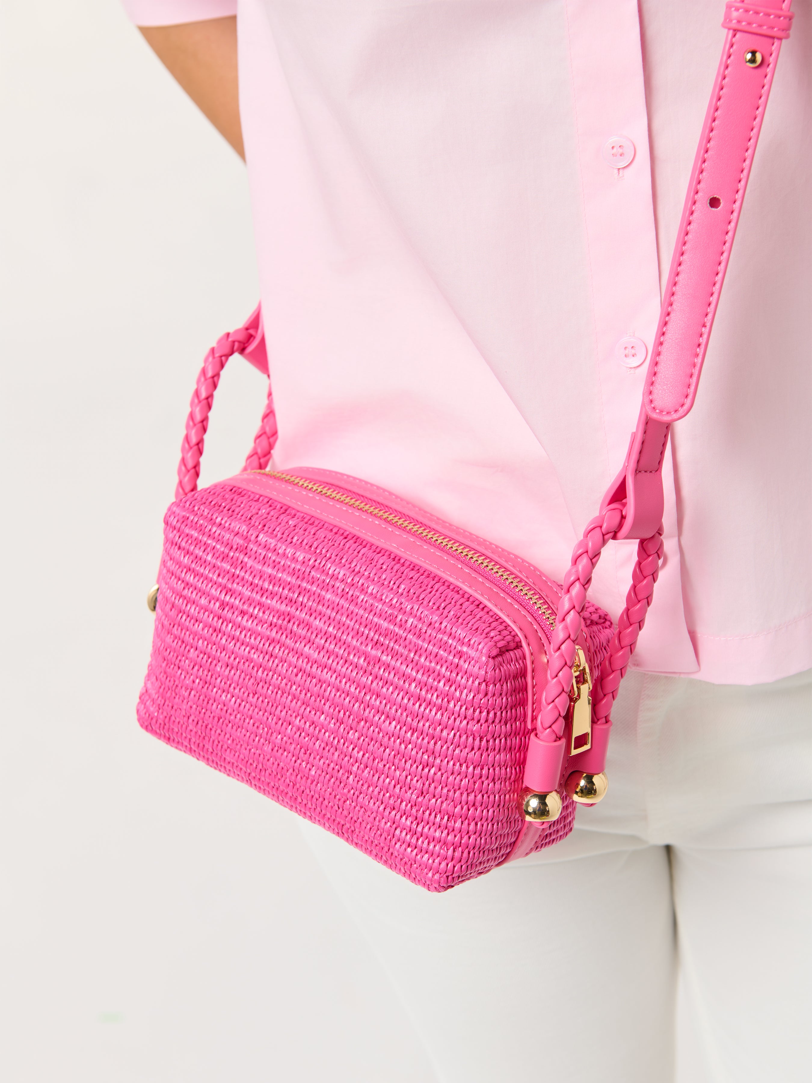 Shiraleah Gina Cross-Body PINK