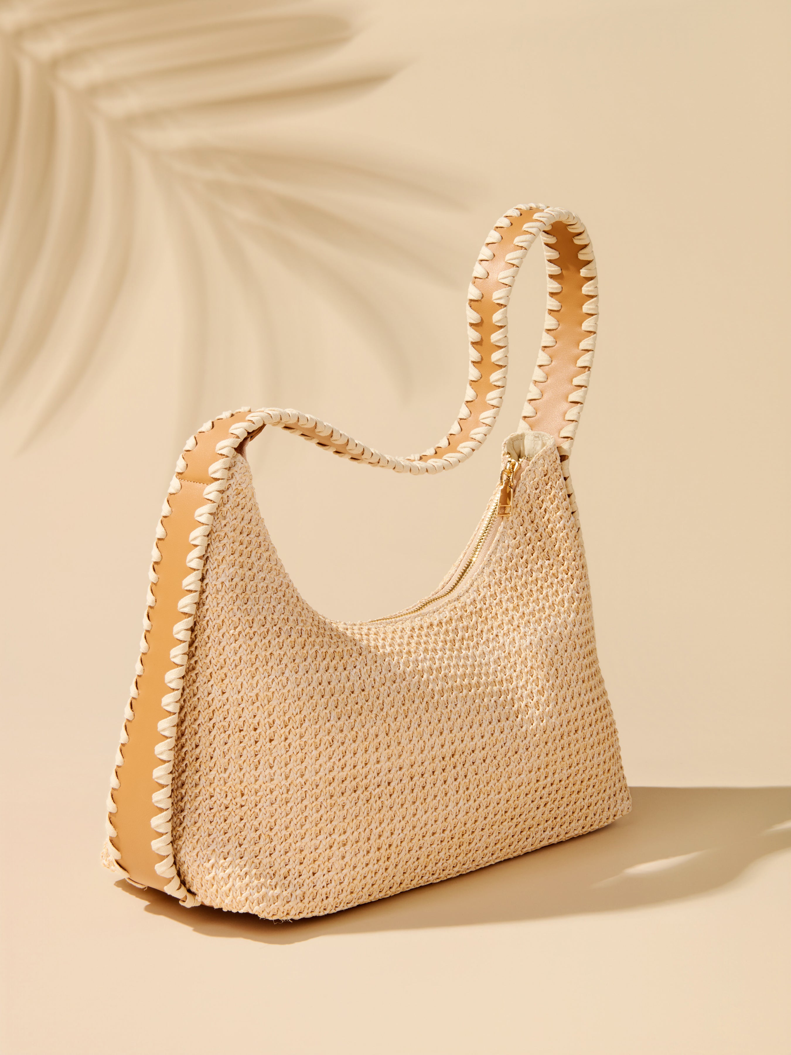 Shiraleah Mia Shoulder Bag TAN