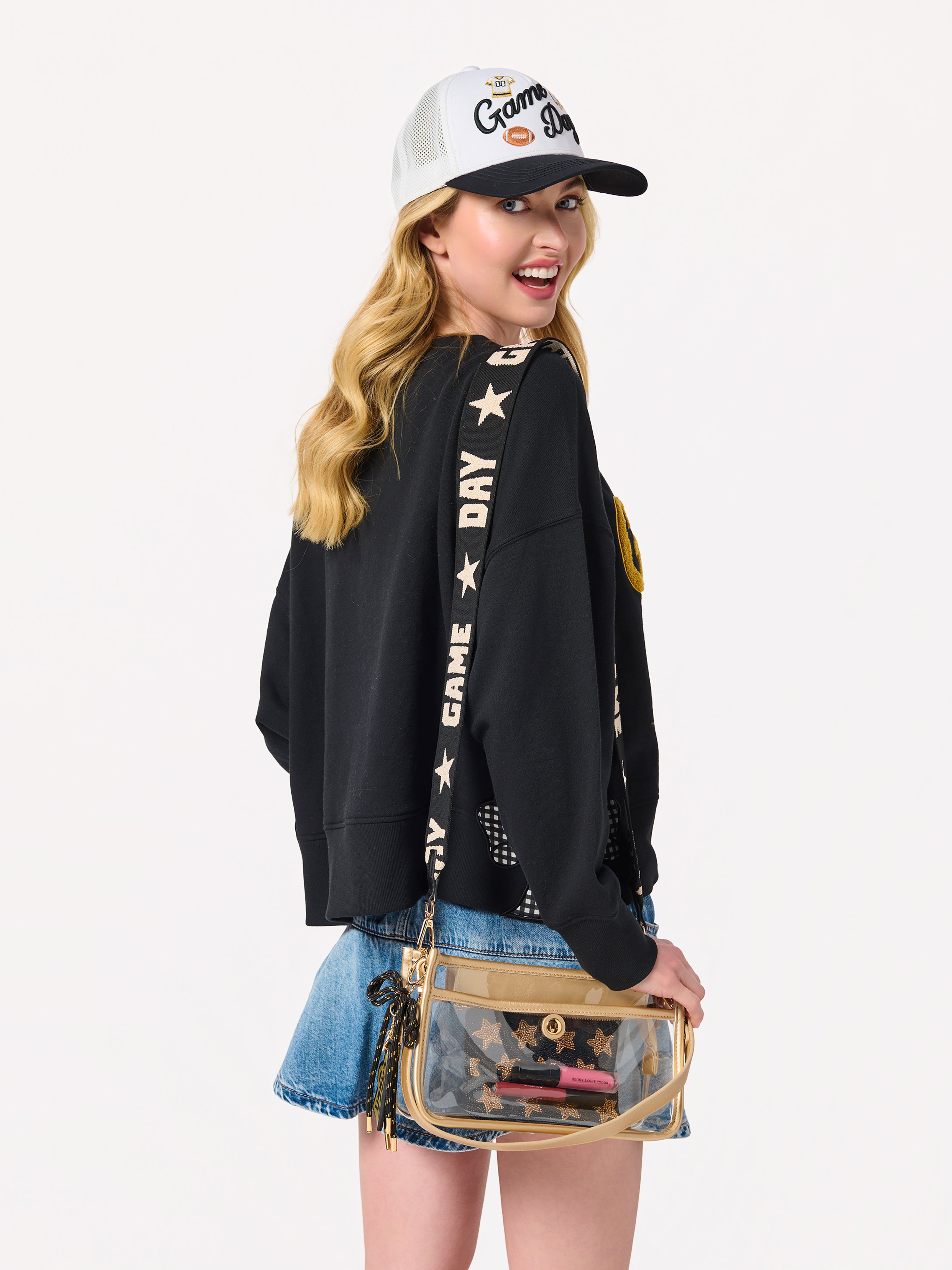 Shiraleah Spectator Shoulder Bag GOLD / OS