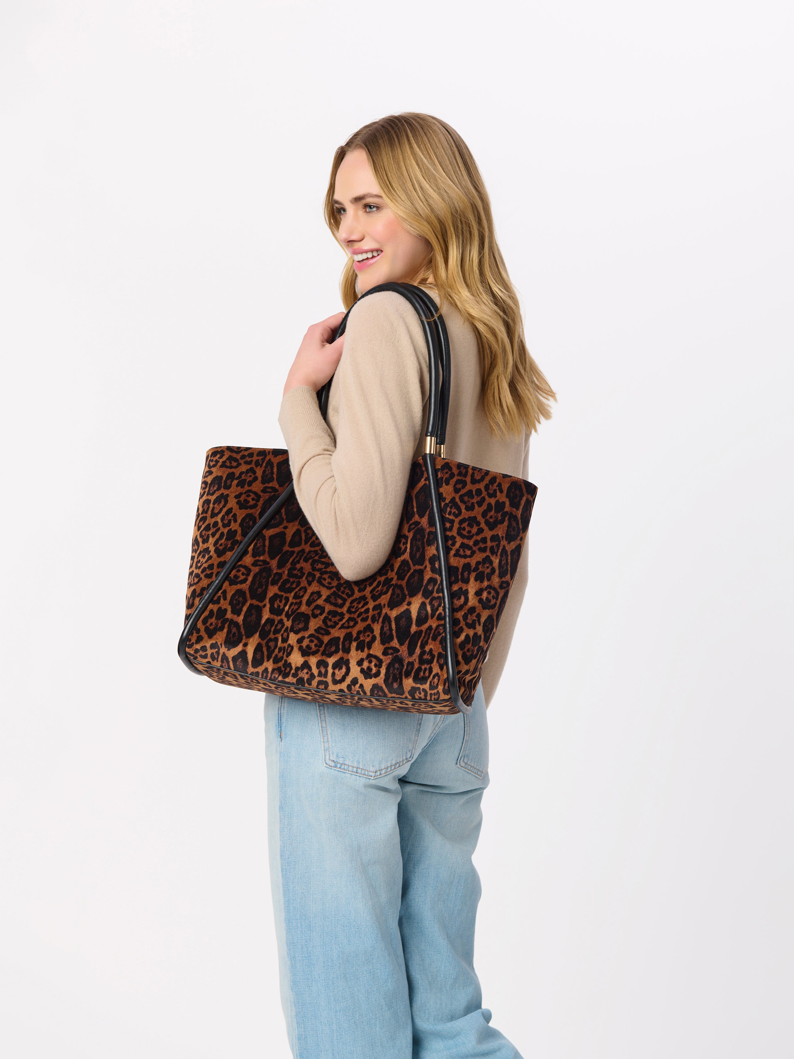Shiraleah Danny Tote LEOPARD / OS