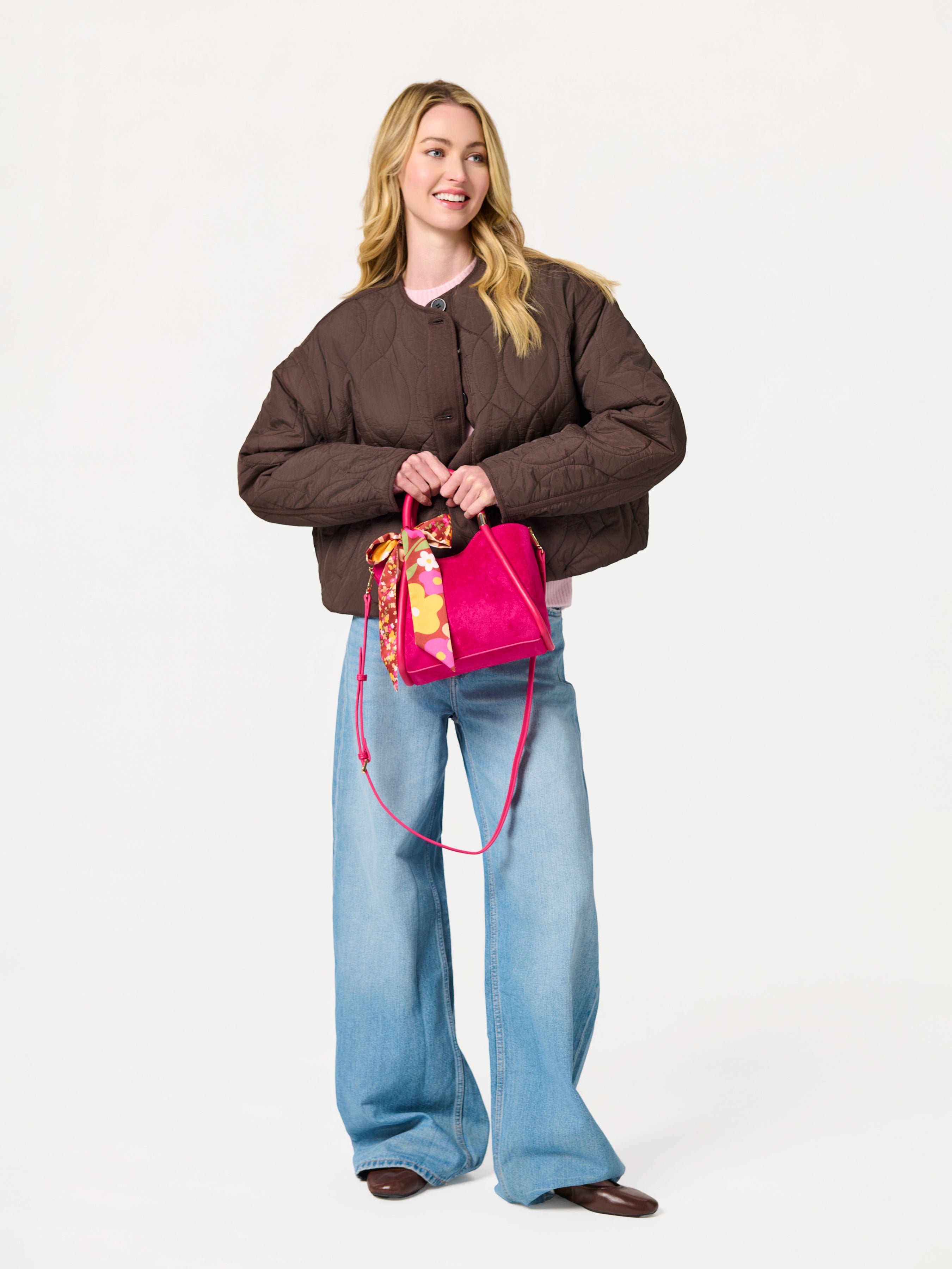 Shiraleah Danny Mini Tote MAGENTA / OS