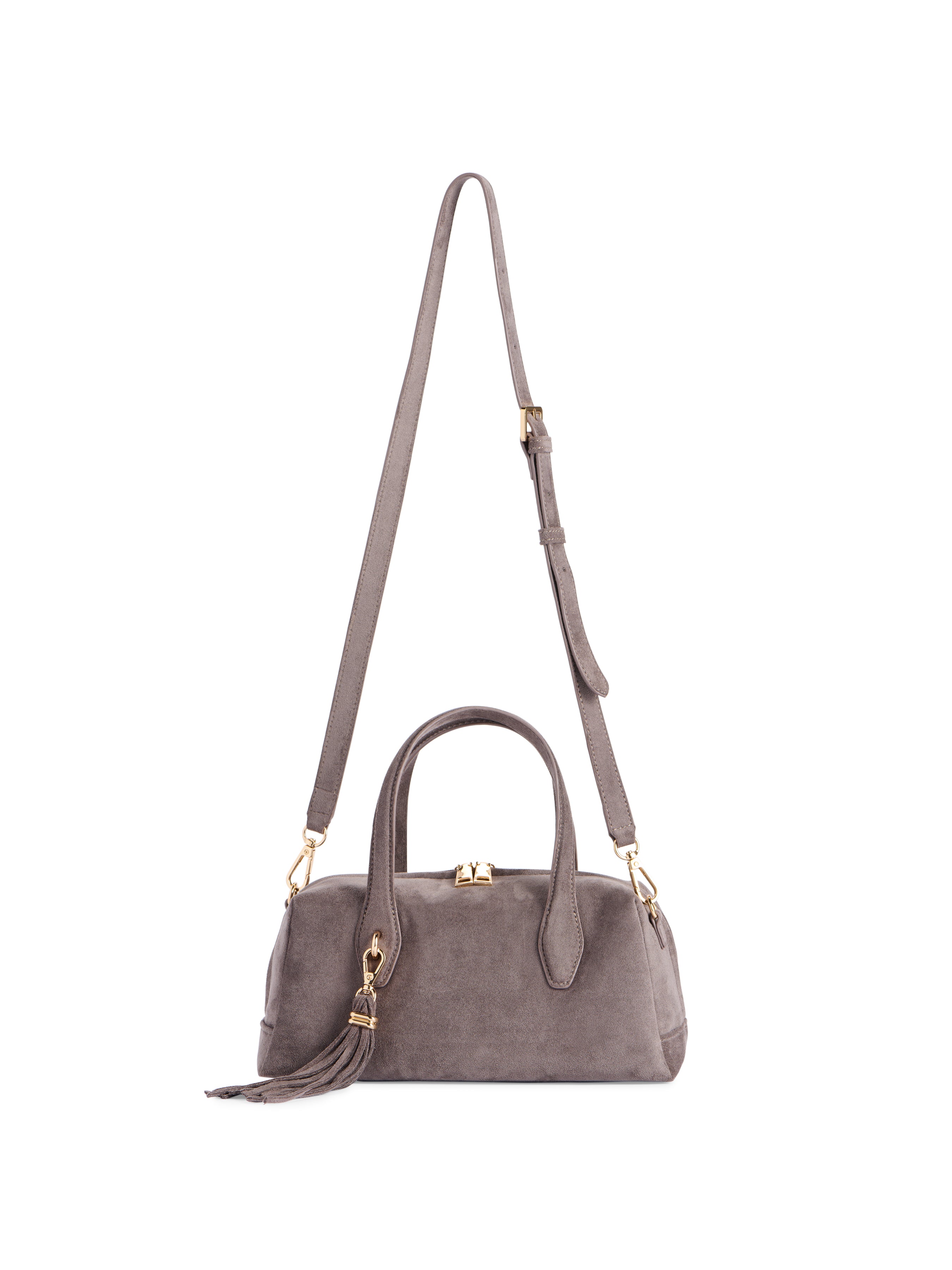 Shiraleah Kylie Mini Bowler Bag GREY / OS