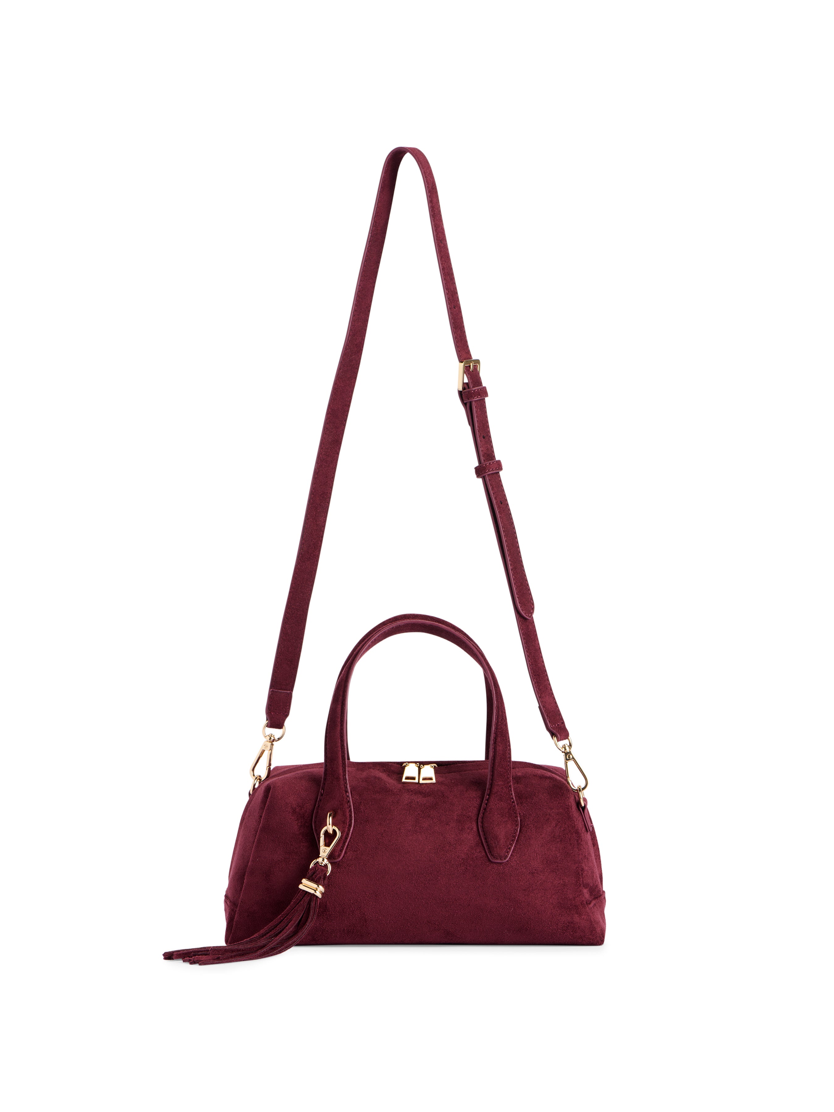 Shiraleah Kylie Mini Bowler Bag WINE / OS