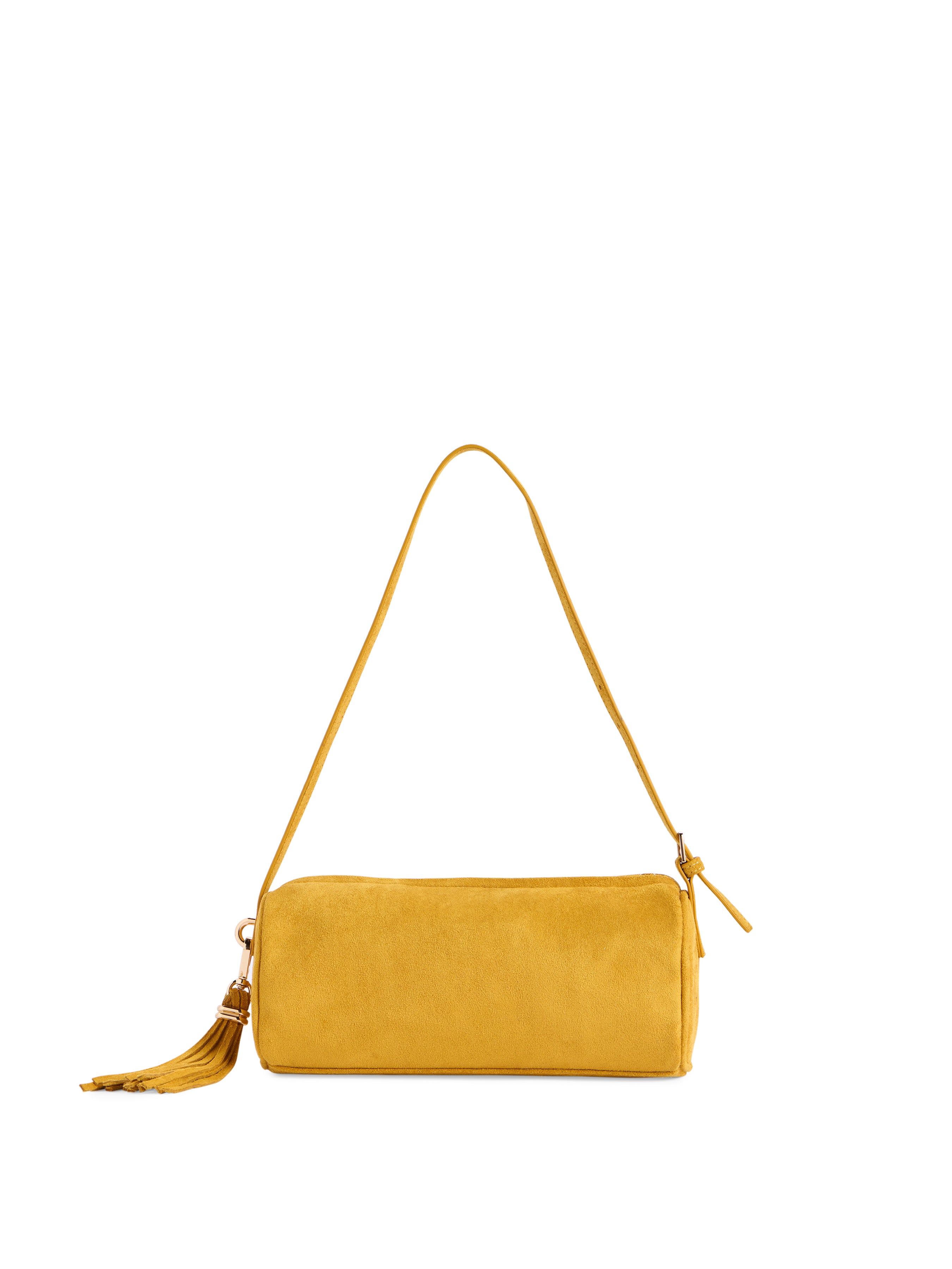 Shiraleah Kylie Barrel Shoulder Bag MUSTARD / OS