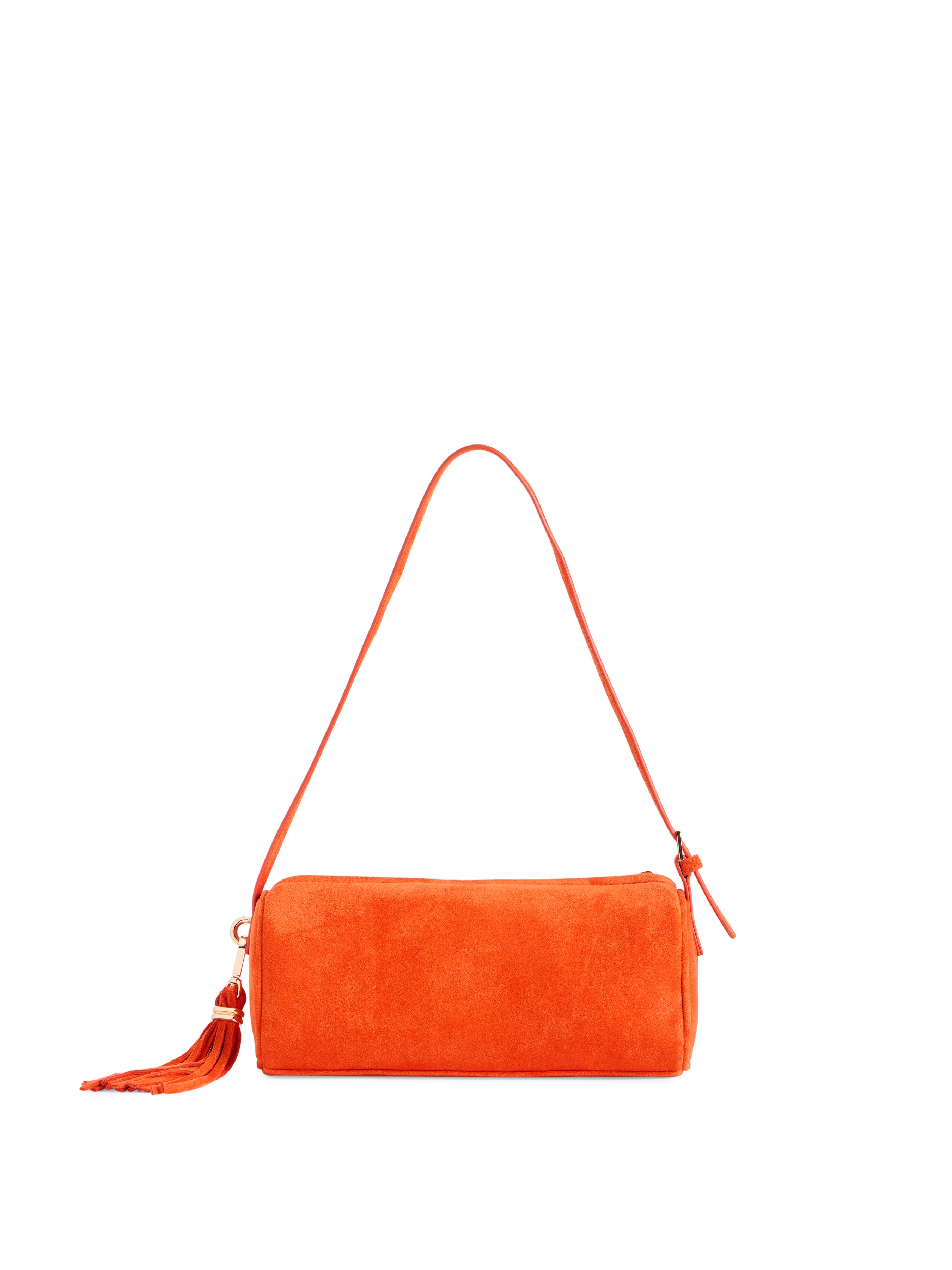 Shiraleah Kylie Barrel Shoulder Bag ORANGE / OS