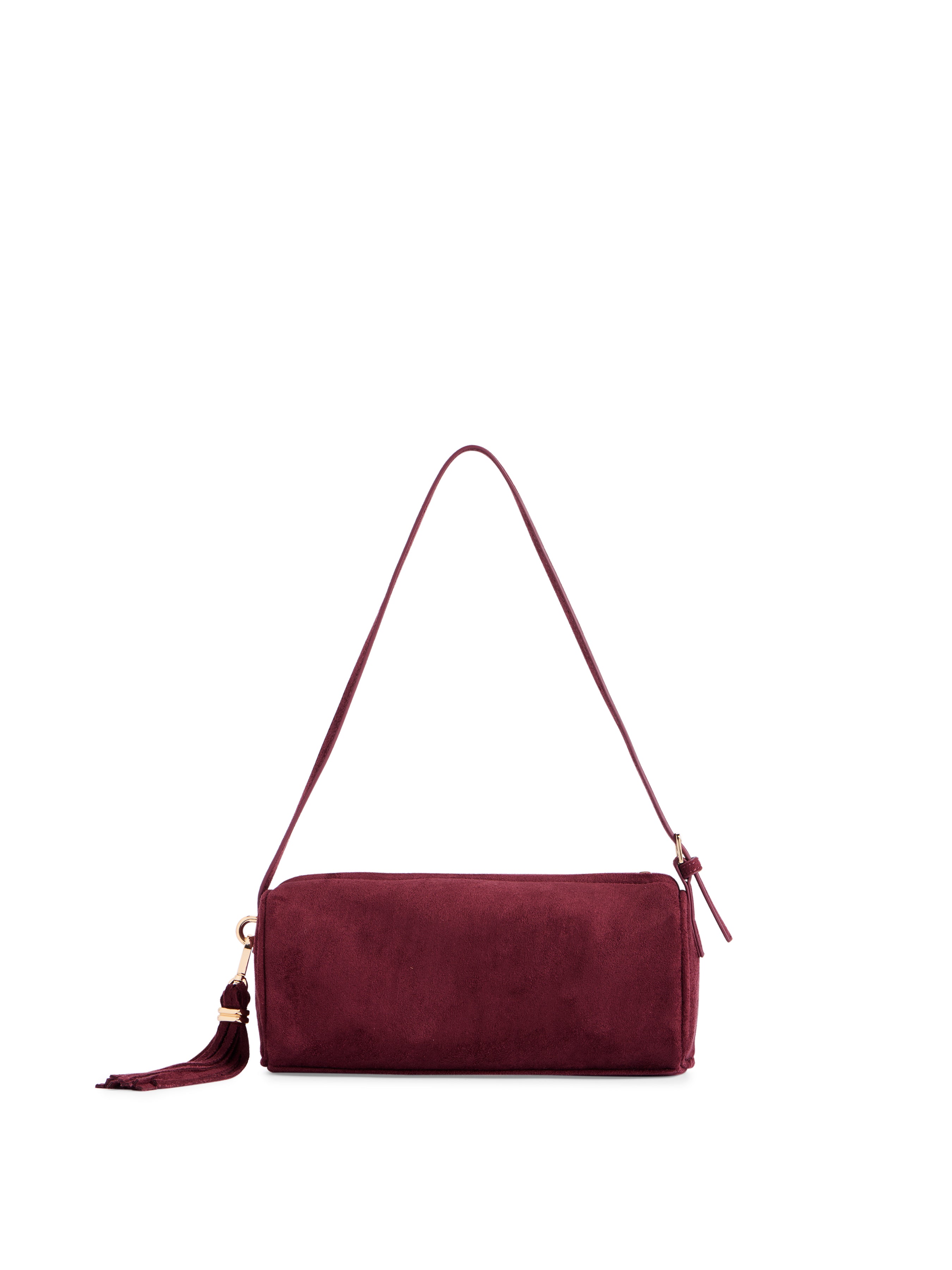 Shiraleah Kylie Barrel Shoulder Bag WINE / OS