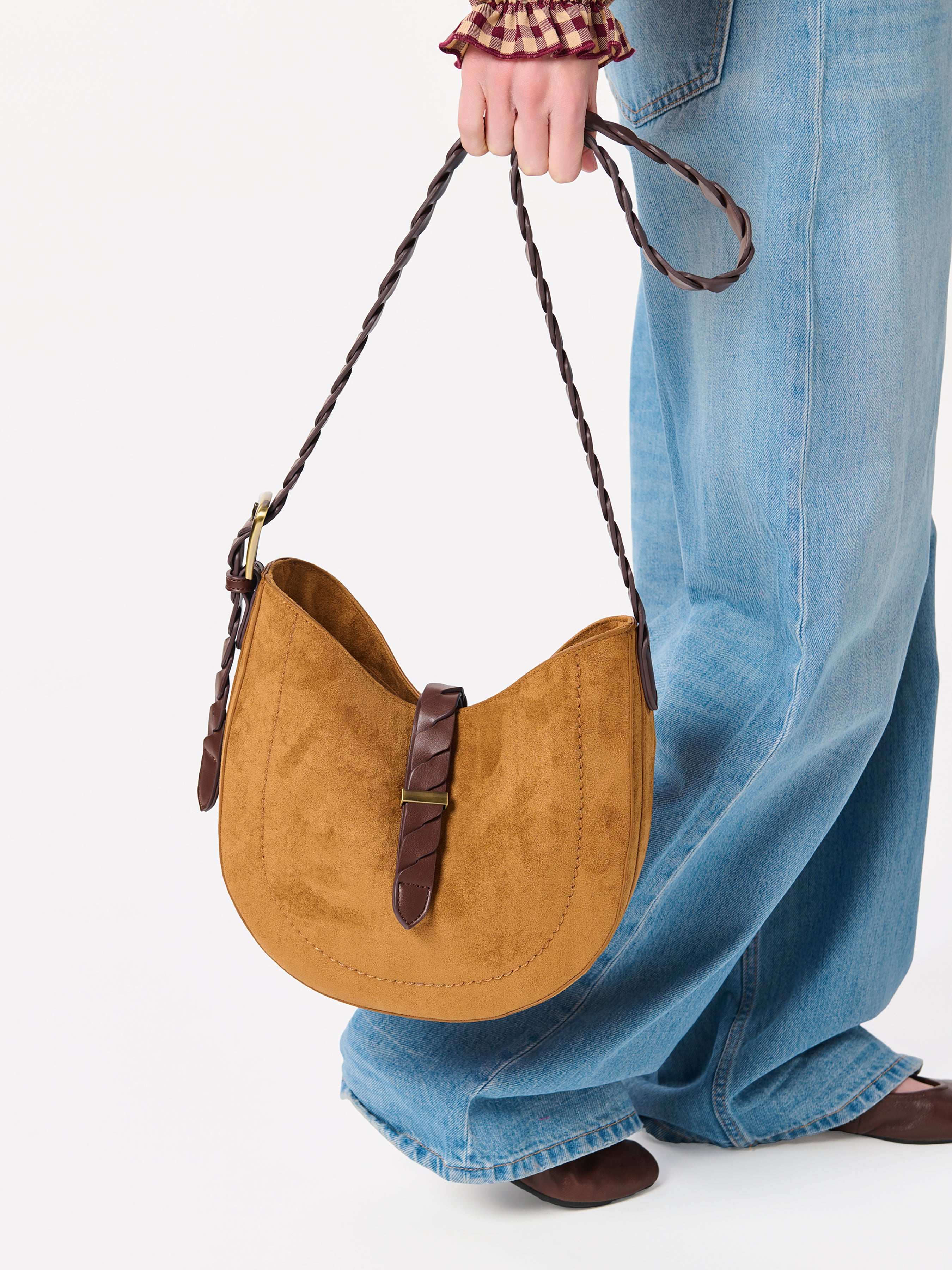 Shiraleah Roberta Cross-Body Bag TAN / OS