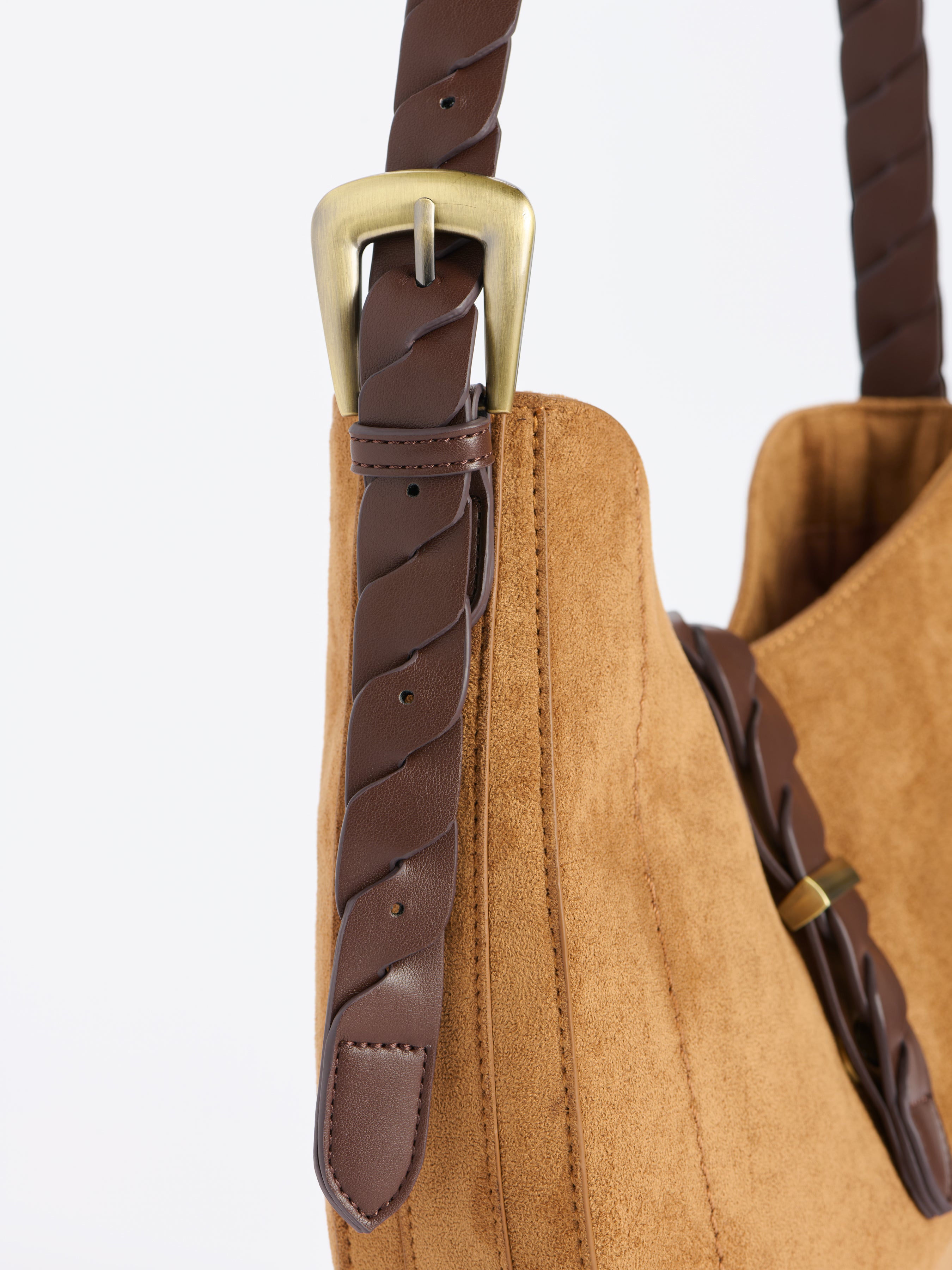 Shiraleah Roberta Cross-Body Bag TAN / OS