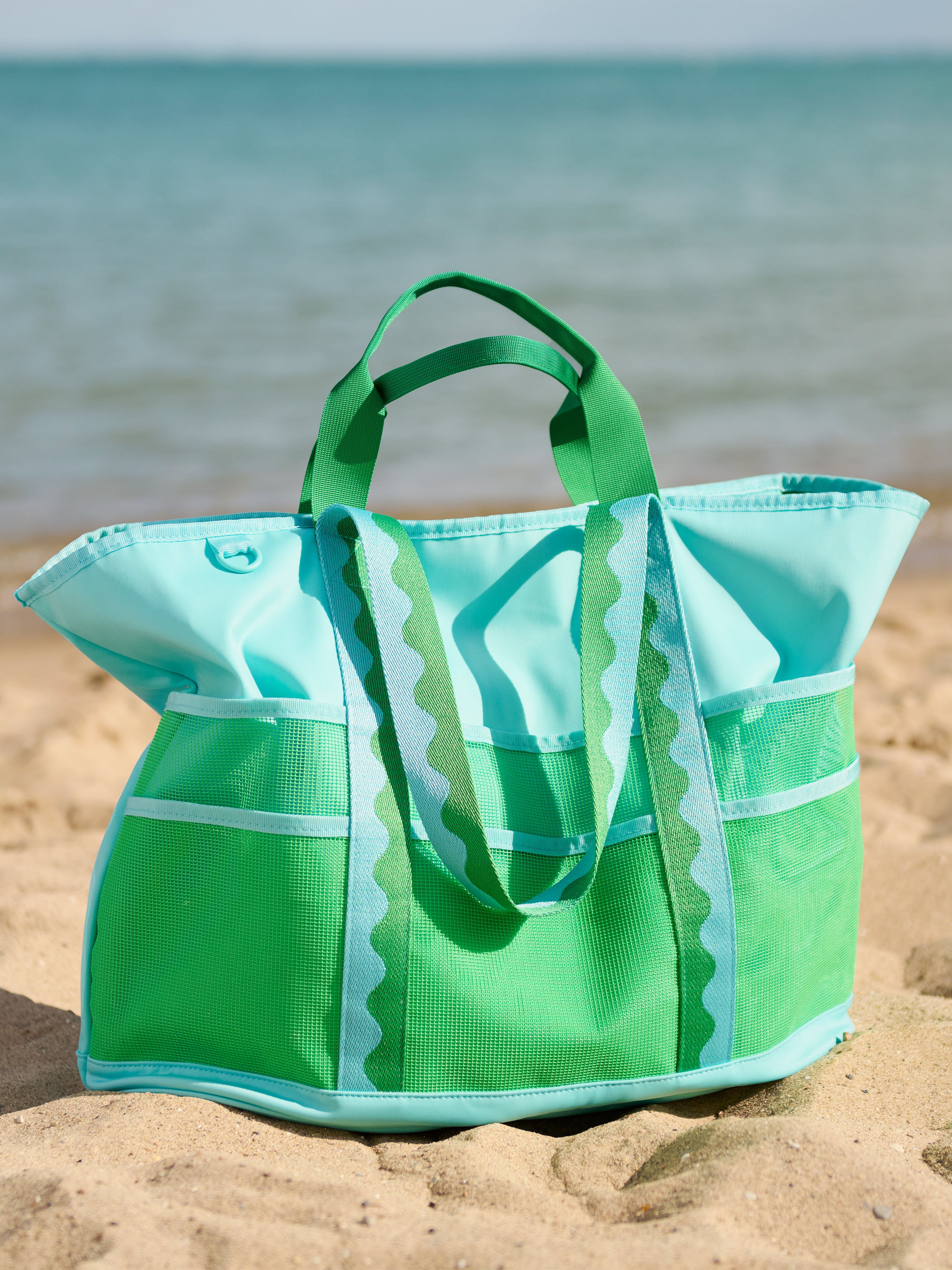 Shiraleah Camden Neoprene Tote AQUA