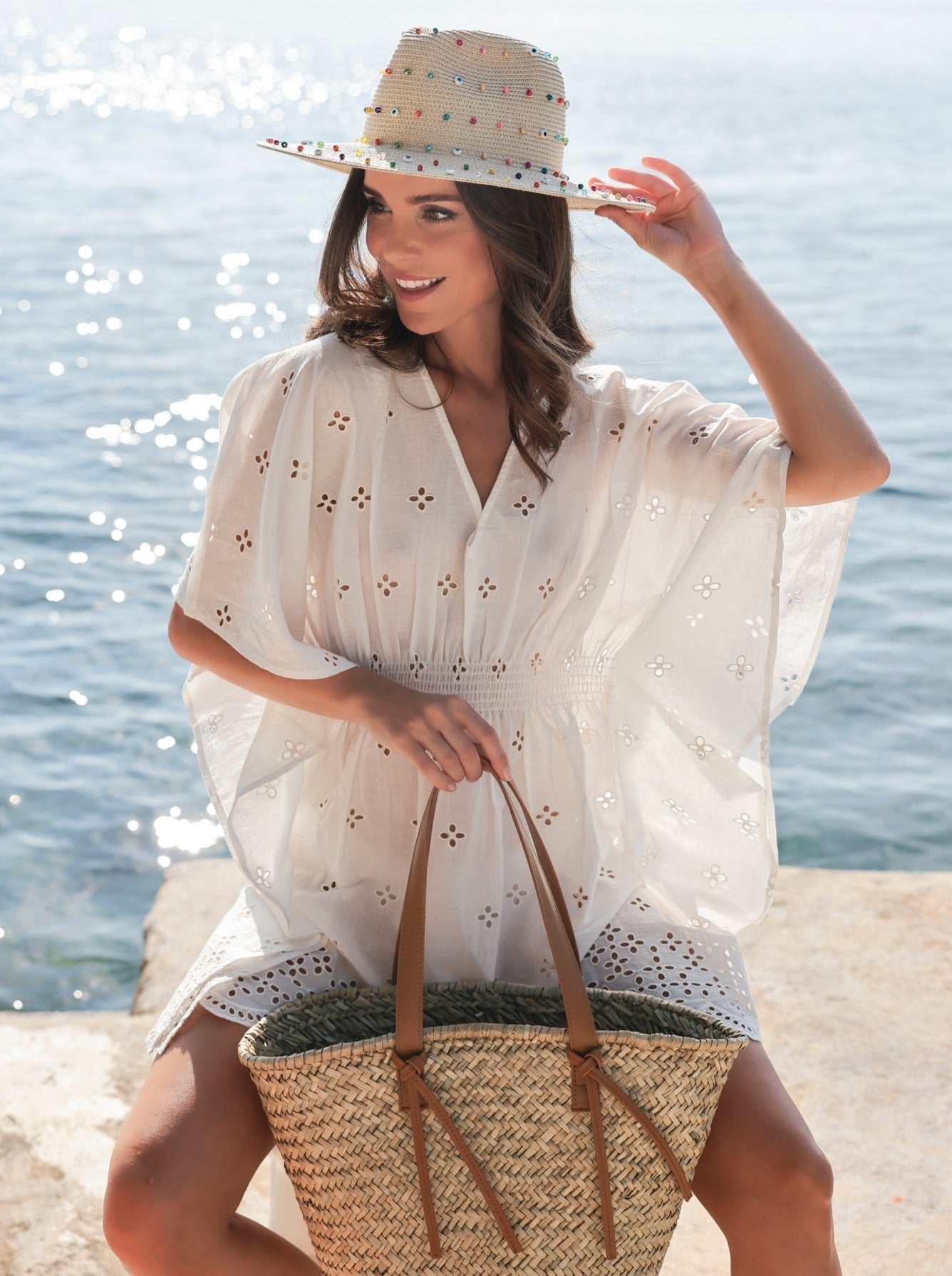 Shiraleah Lisa Cover-Up, White