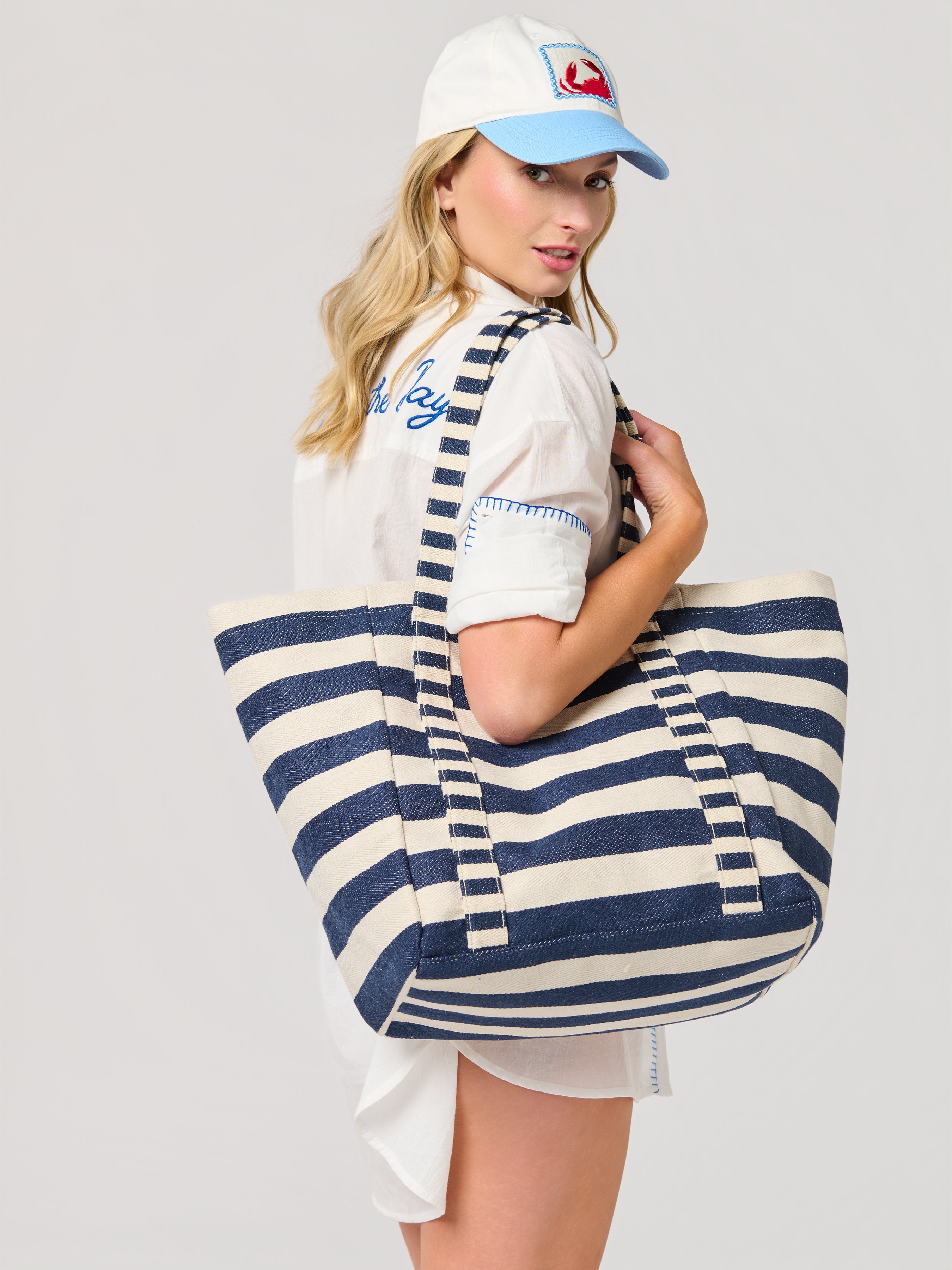 Shiraleah Sailor Tote, Navy