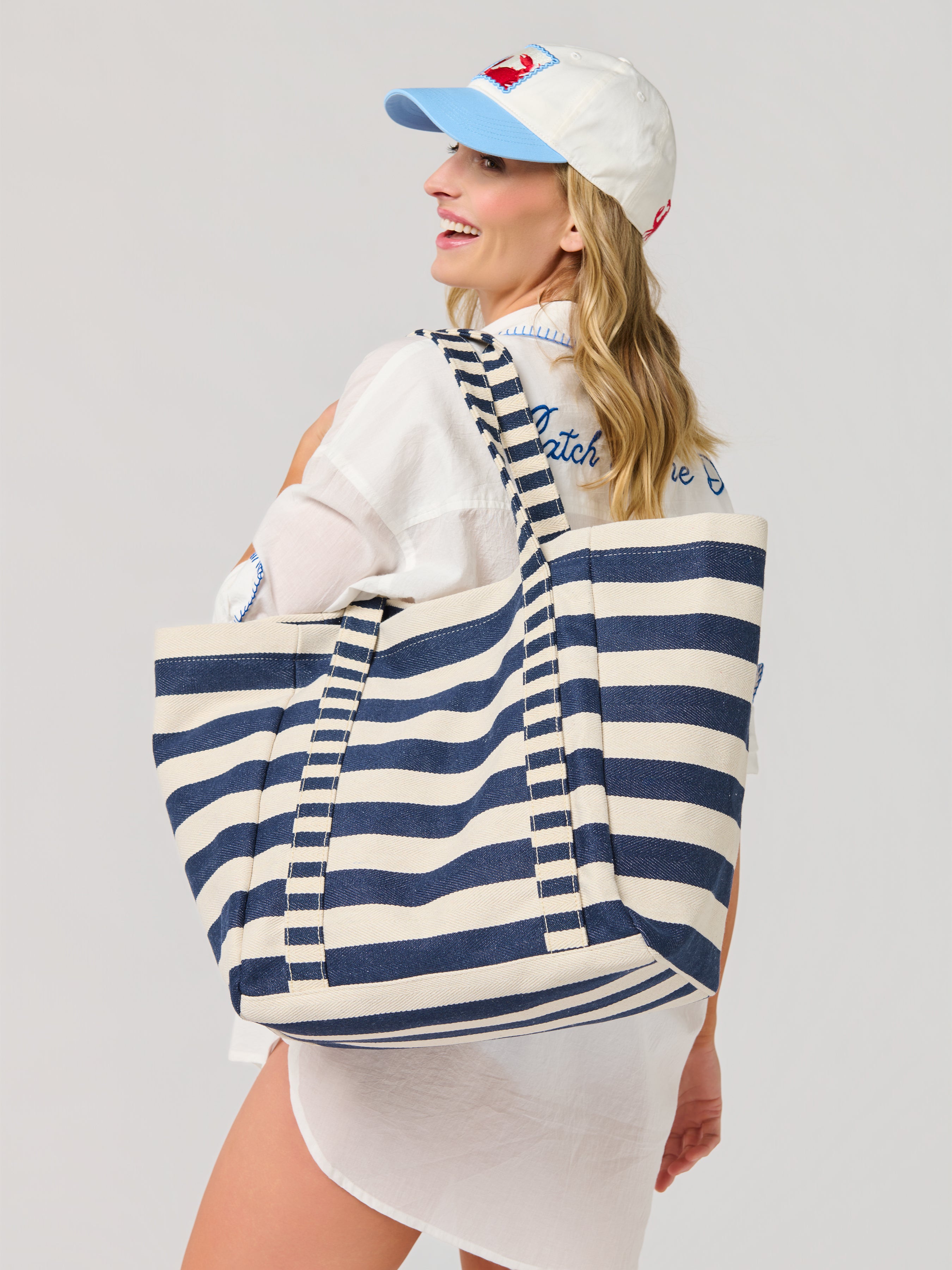 Shiraleah Sailor Tote, Navy