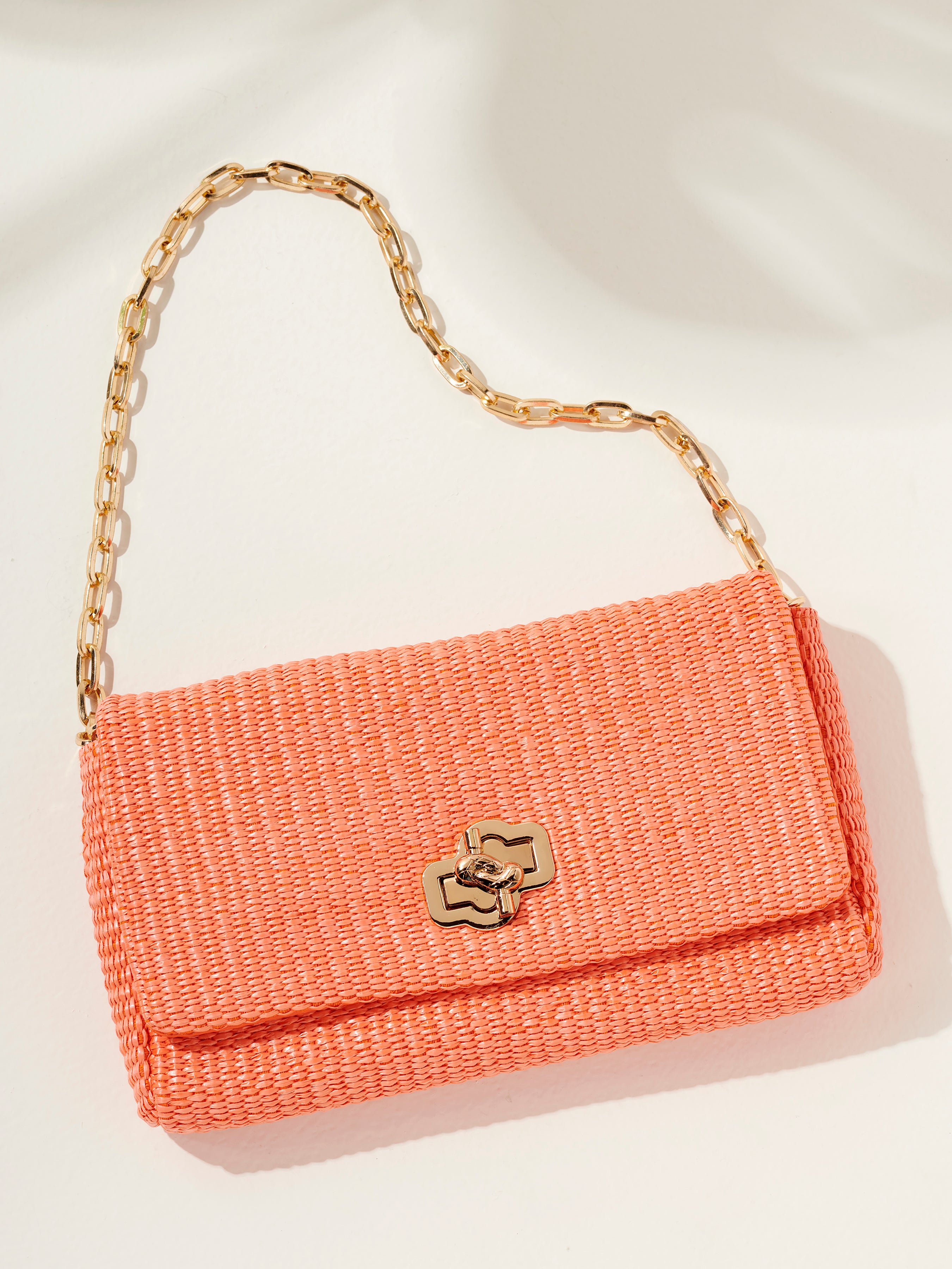 Shiraleah Raffaella Shoulder Bag ORANGE