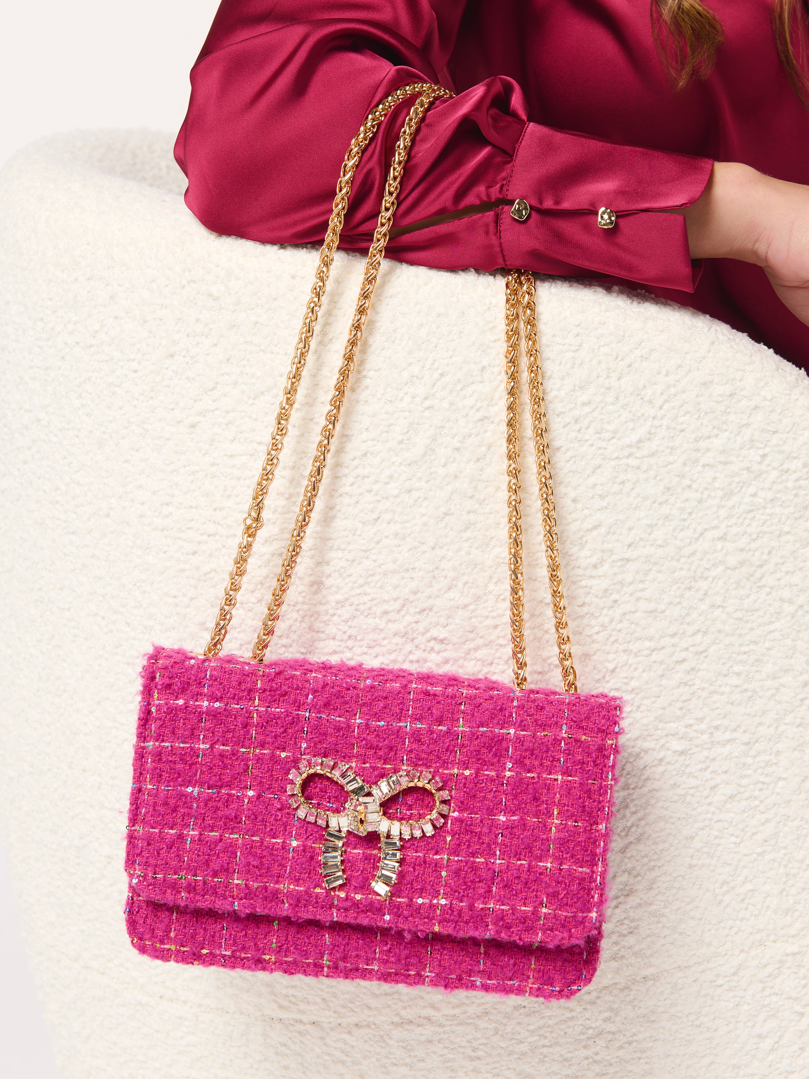 Shiraleah Roa Shoulder Bag MAGENTA