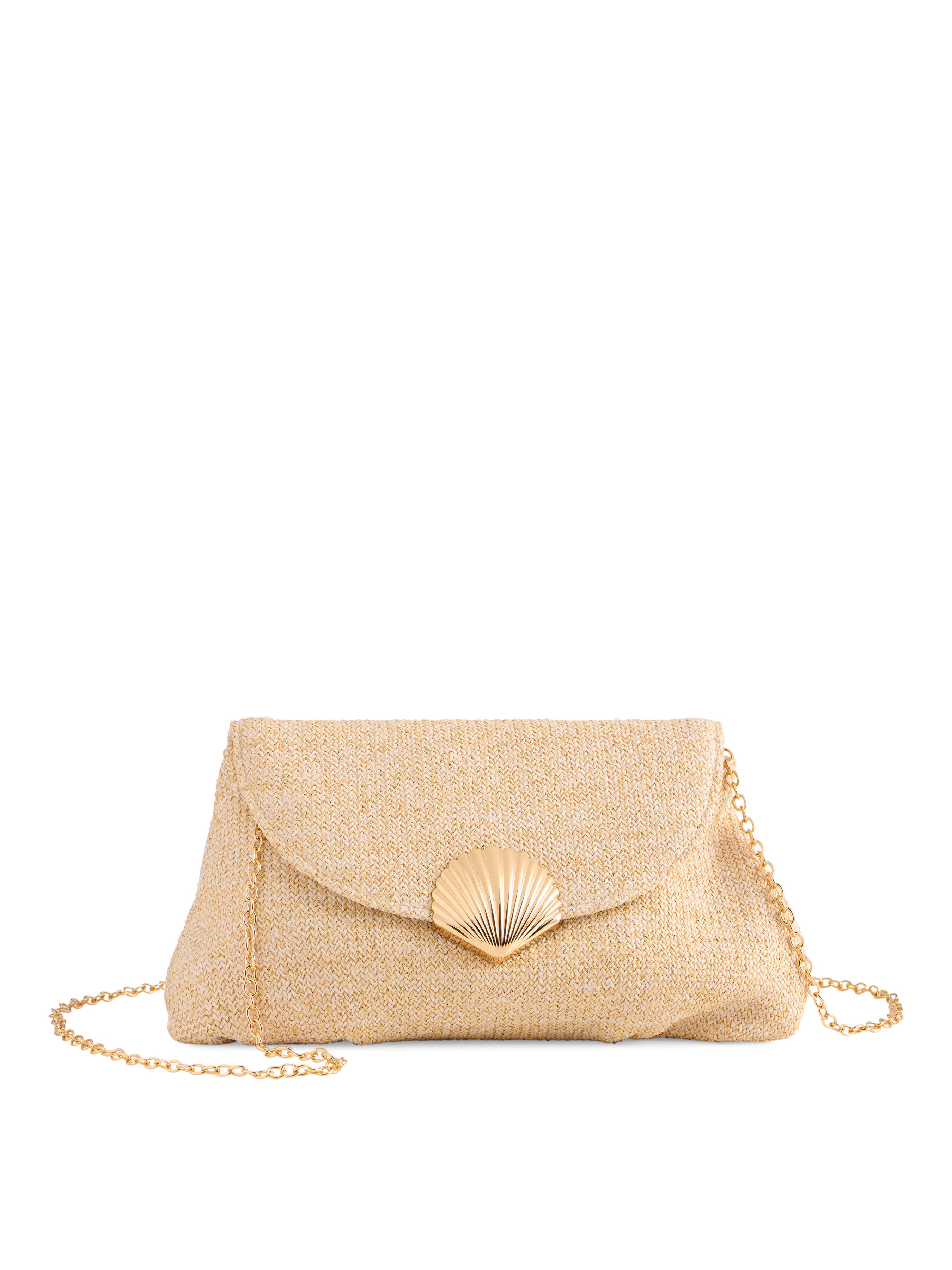 Shiraleah Kaia Clutch IVORY