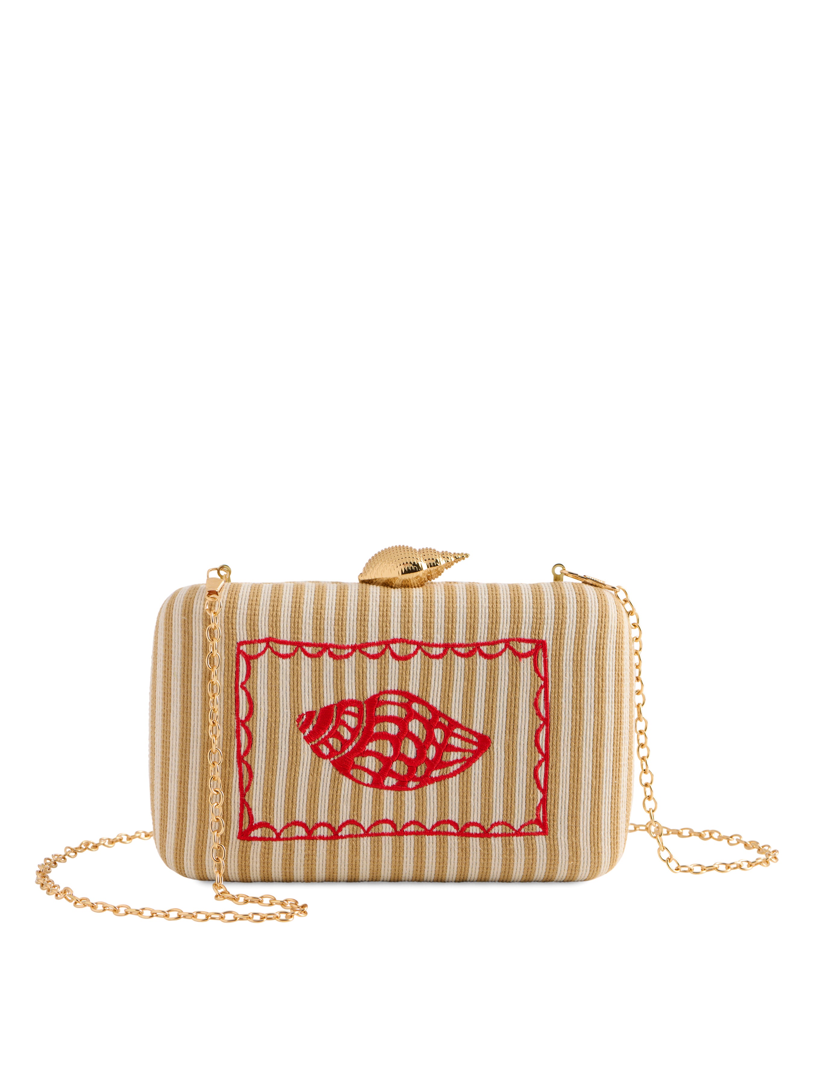 Shiraleah Marina Minaudière TAN