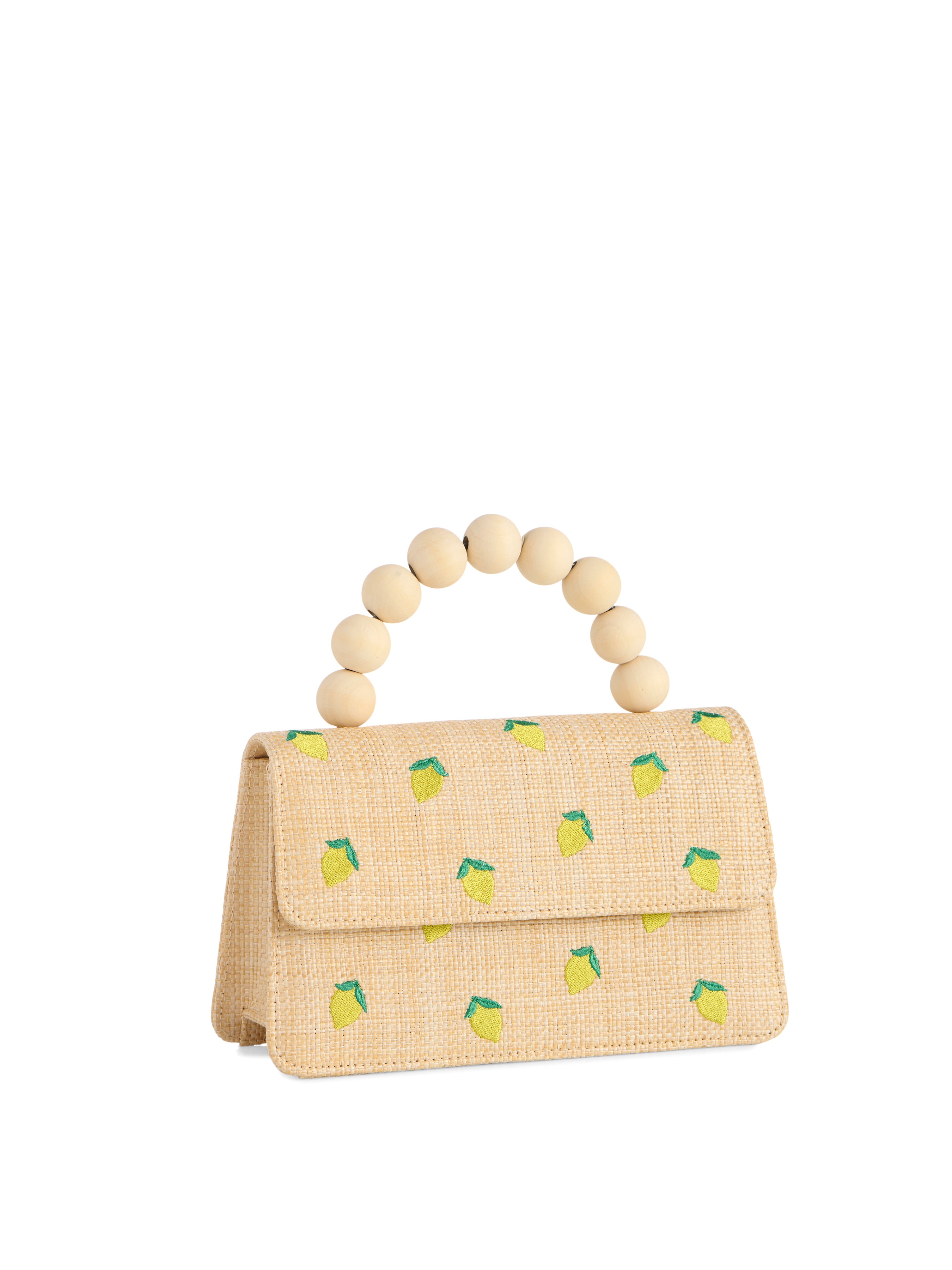 Shiraleah Lemon Mini Bag, Natural