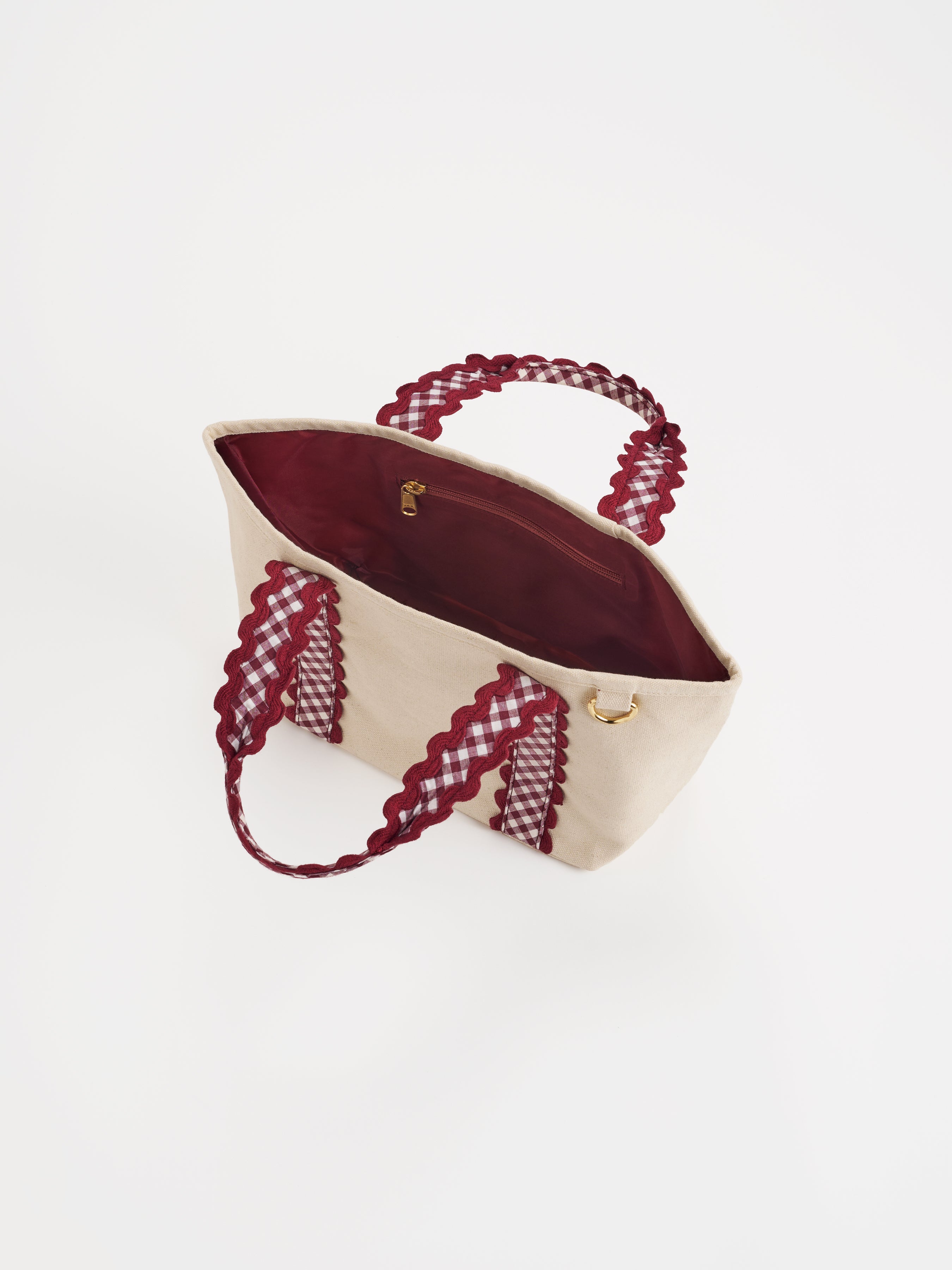 Shiraleah Darling Mini Tote MAROON / OS