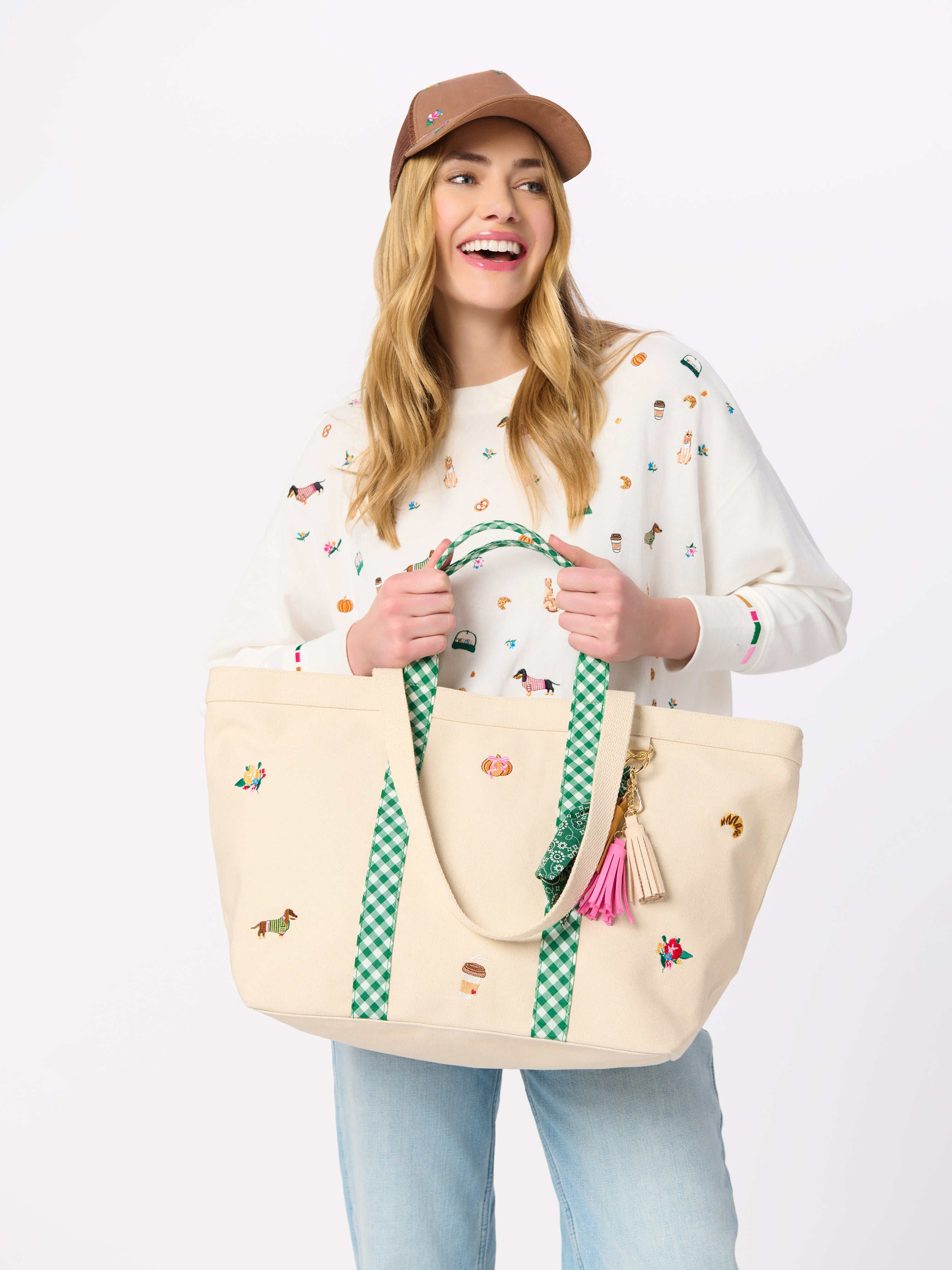 Shiraleah Fall Icon Tote, Green