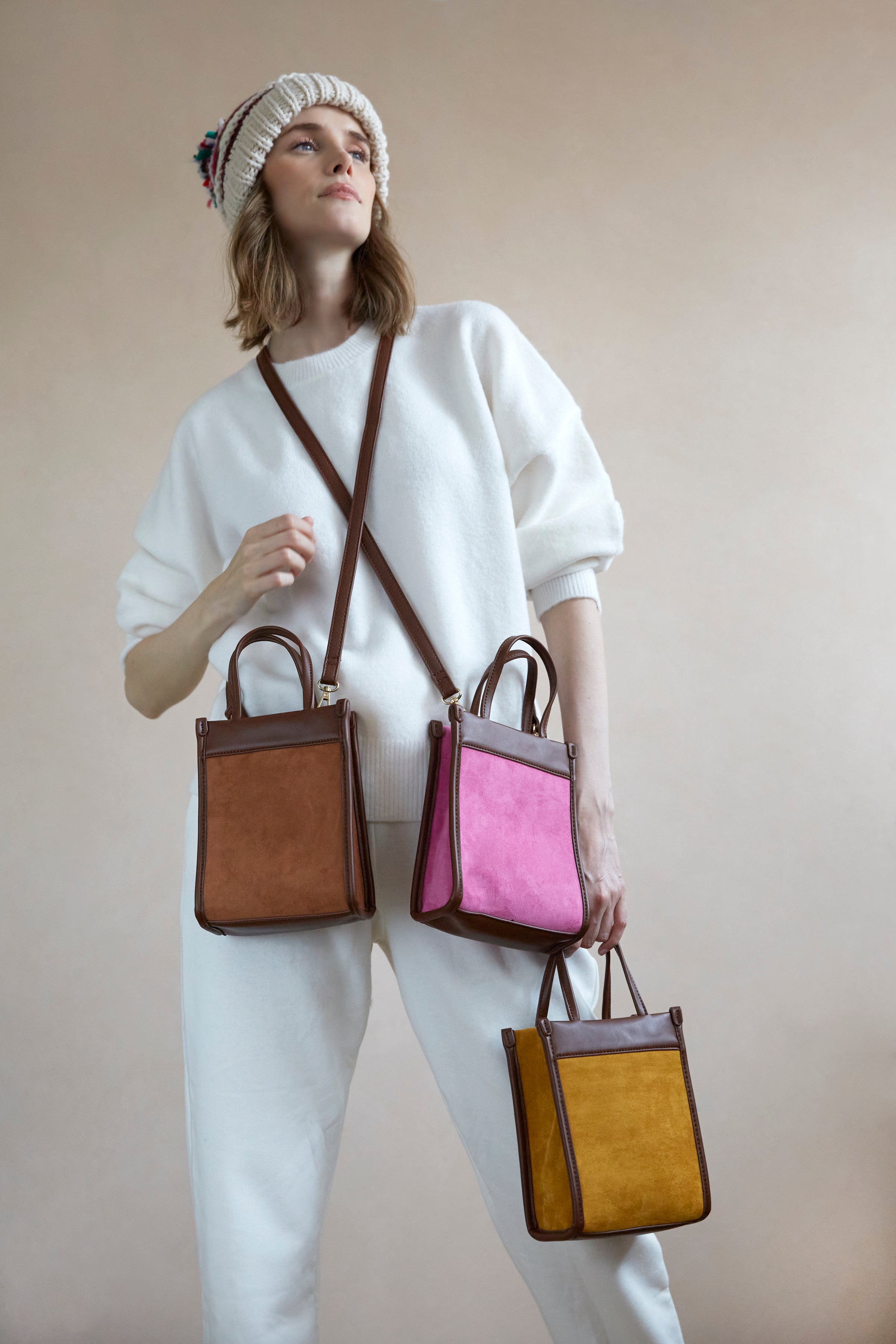 Shiraleah Nieves Mini Tote Cross-Body, Yellow