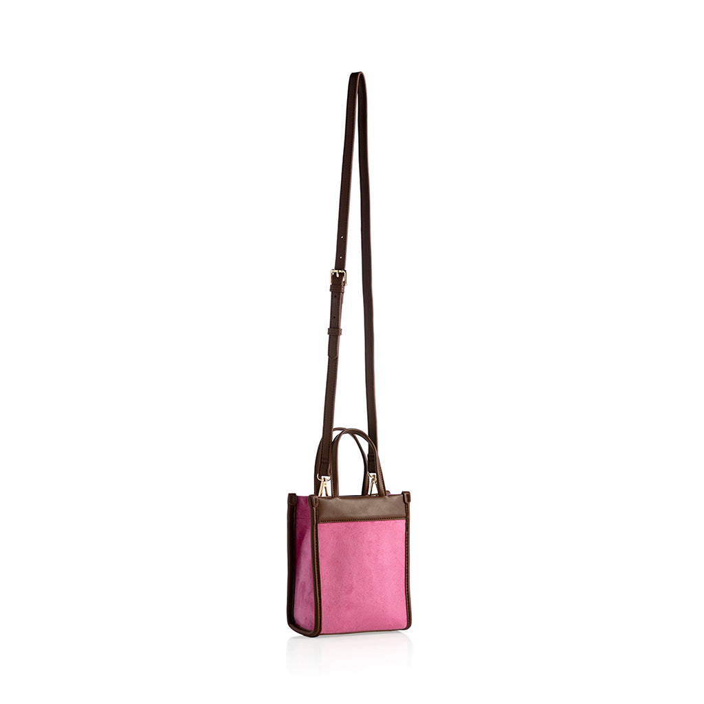 Shiraleah Nieves Mini Tote Cross-Body, Raspberry