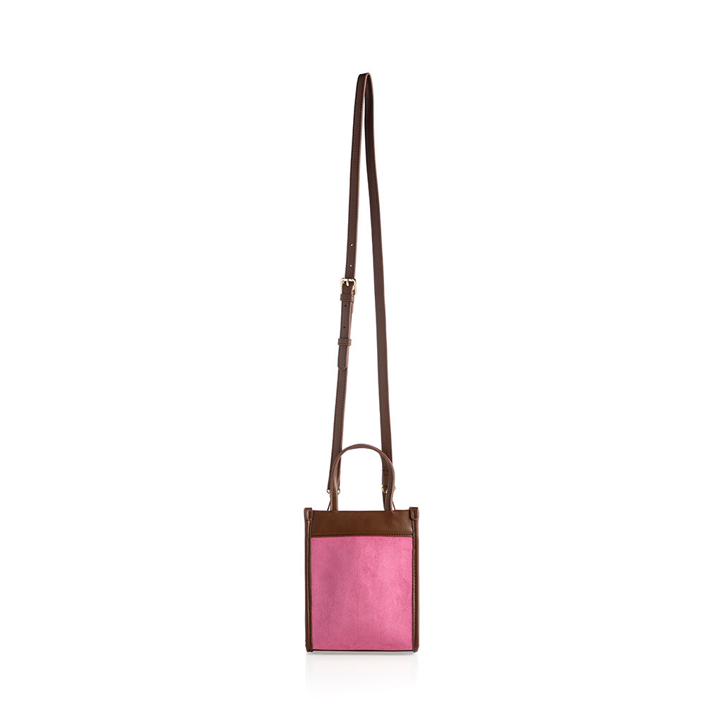 Shiraleah Nieves Mini Tote Cross-Body, Raspberry