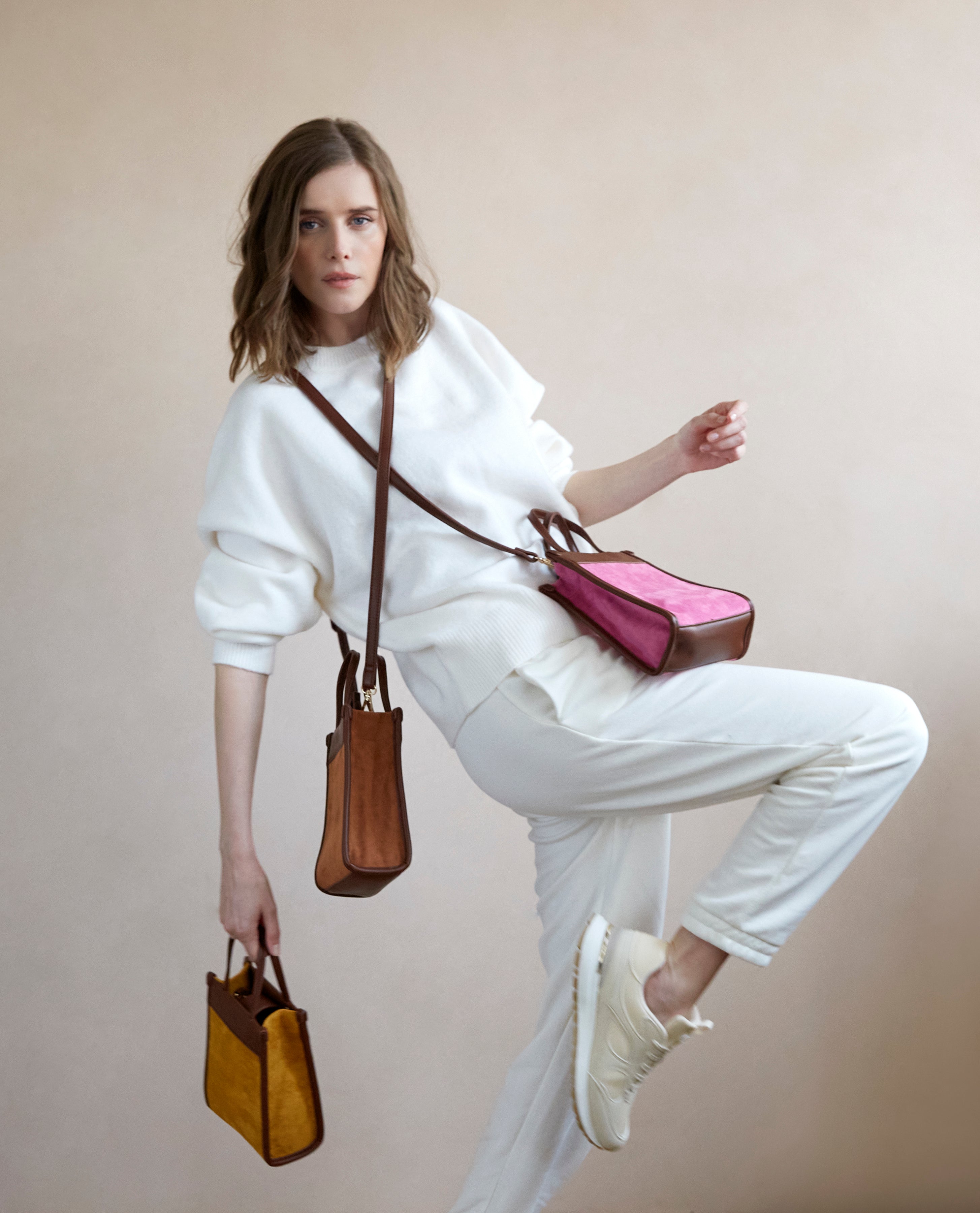 Shiraleah Nieves Mini Tote Cross-Body, Yellow