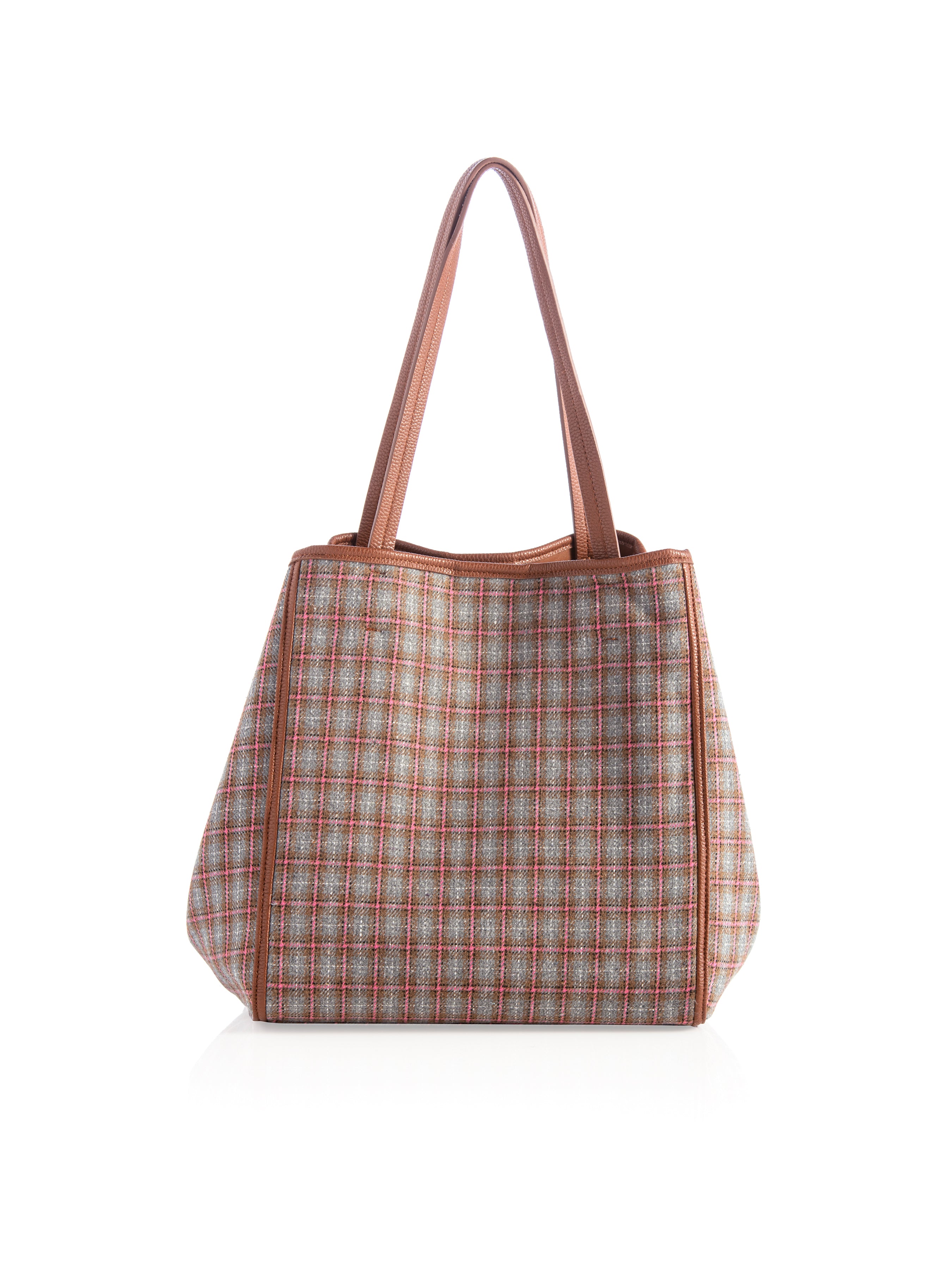 Shiraleah Vale Plaid Tote, Multi