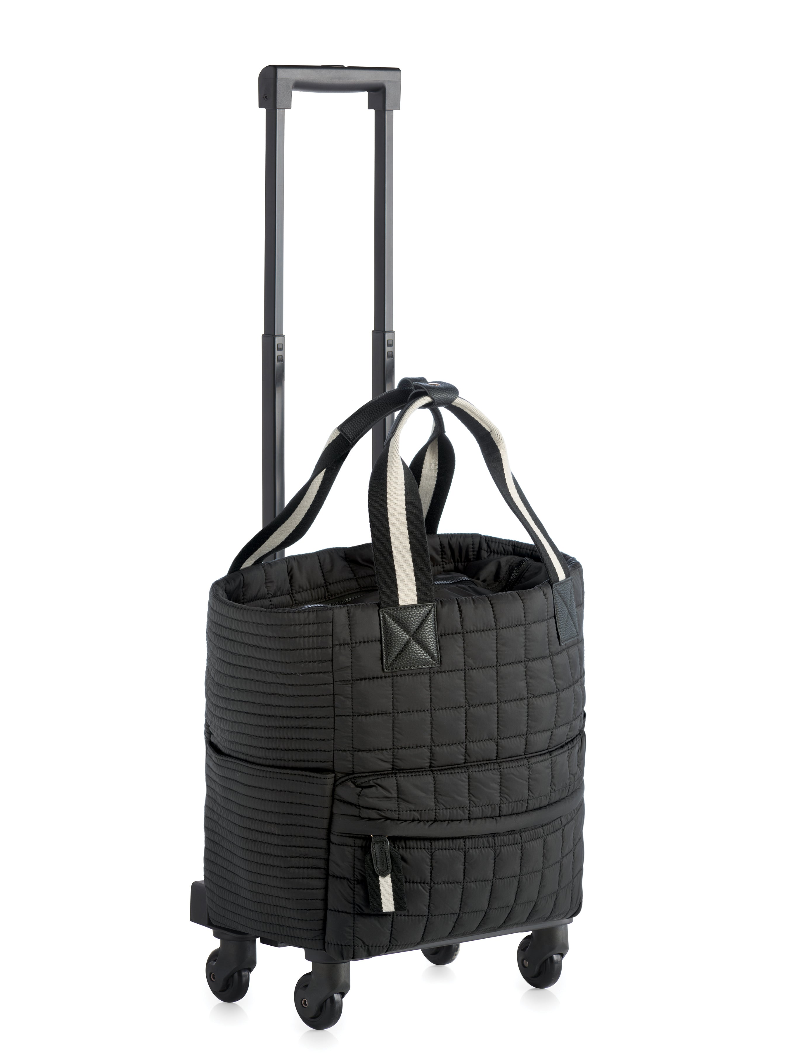 Shiraleah Ezra 360° Roller Tote BLACK