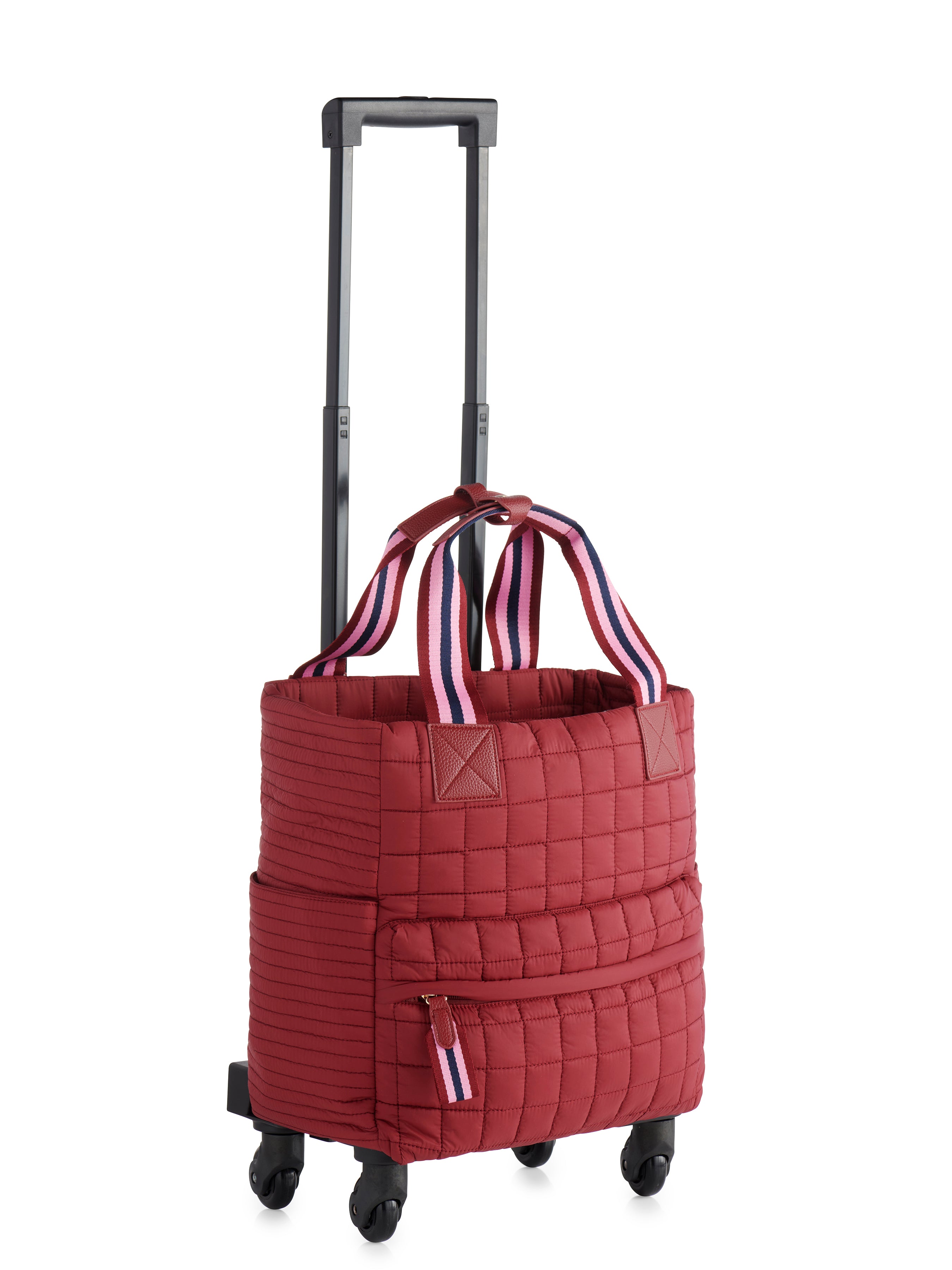 Shiraleah Ezra 360° Roller Tote WINE