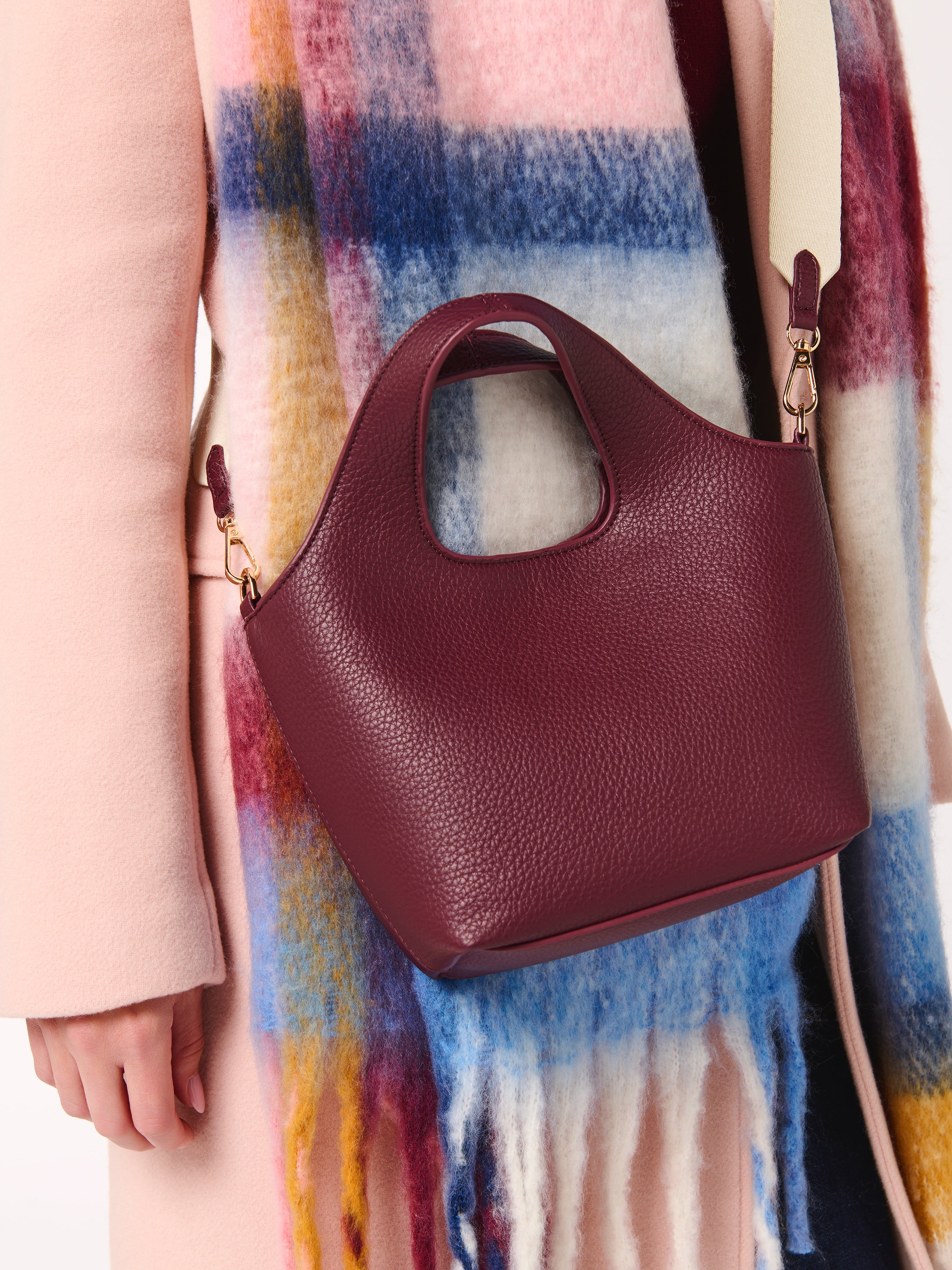 Shiraleah Alba Mini Tote WINE