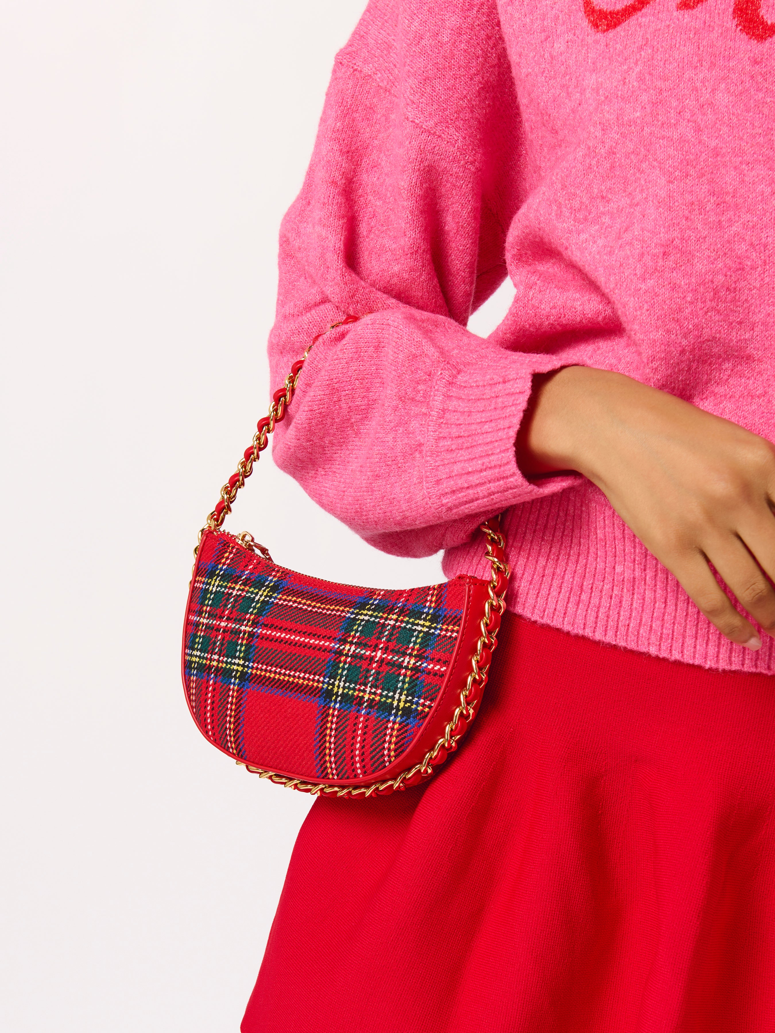 Shiraleah Scottie Handheld Bag RED
