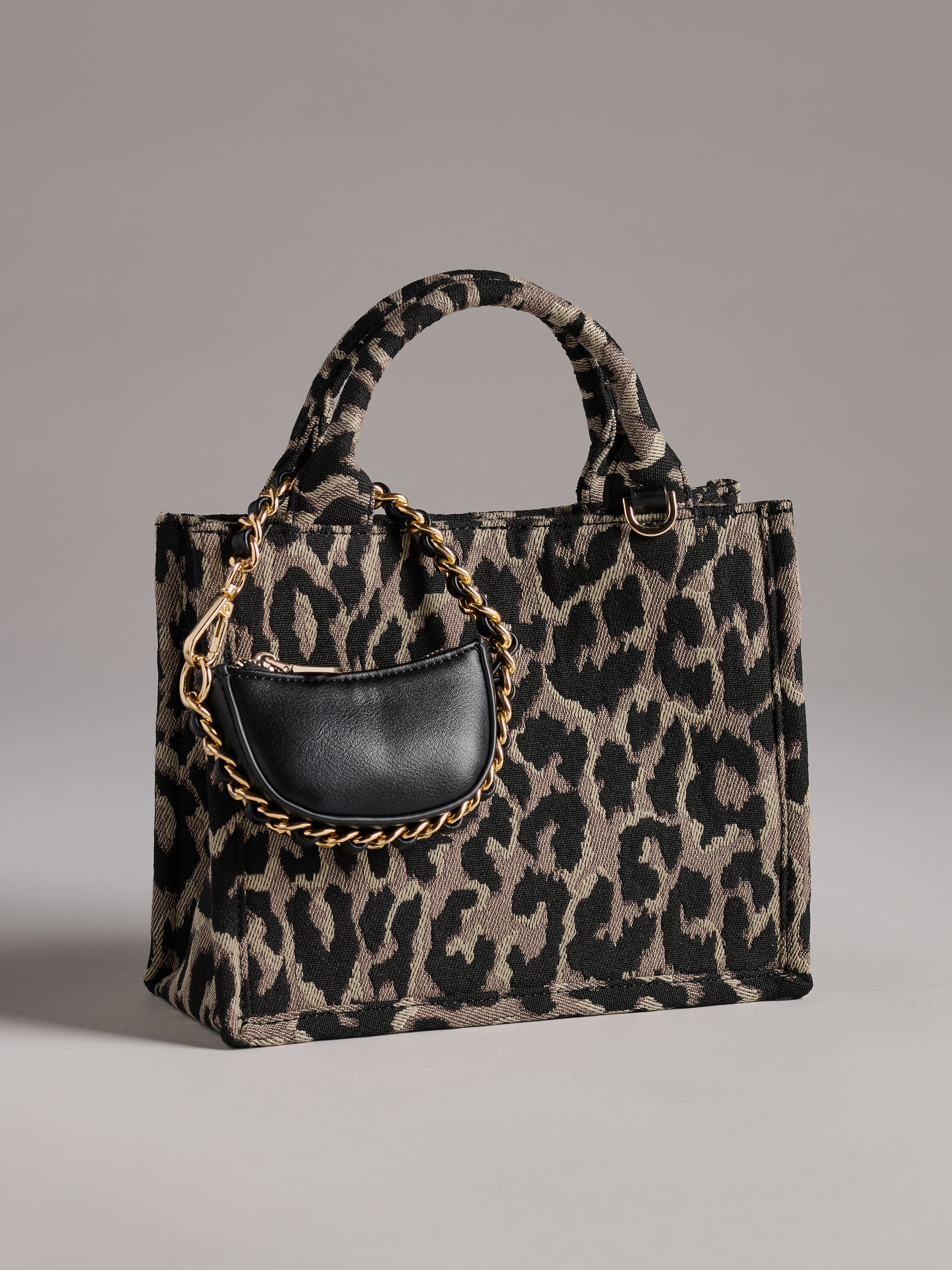 Shiraleah Leo Mini Tote, Leopard