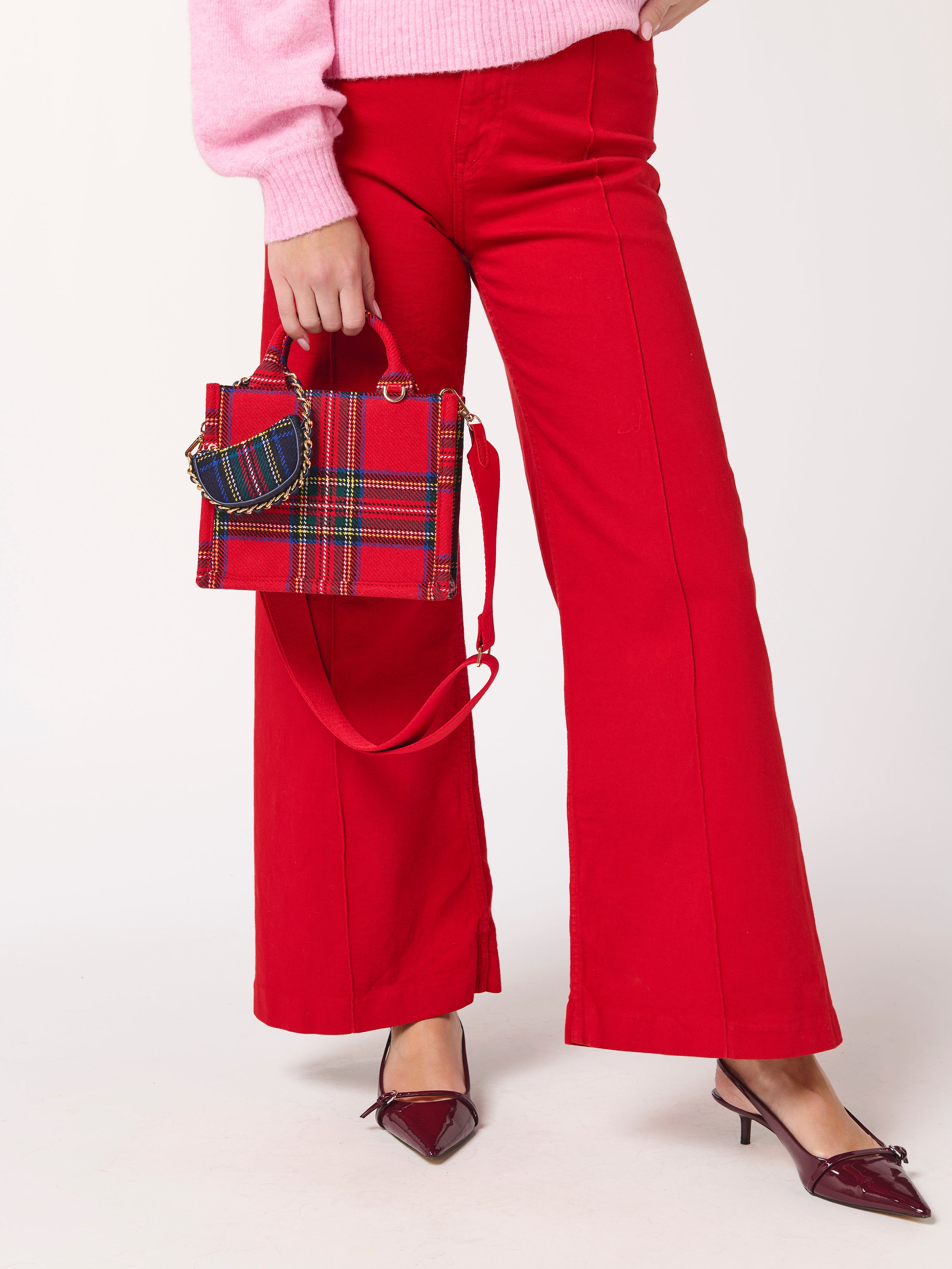 Shiraleah Scottie Mini Tote RED