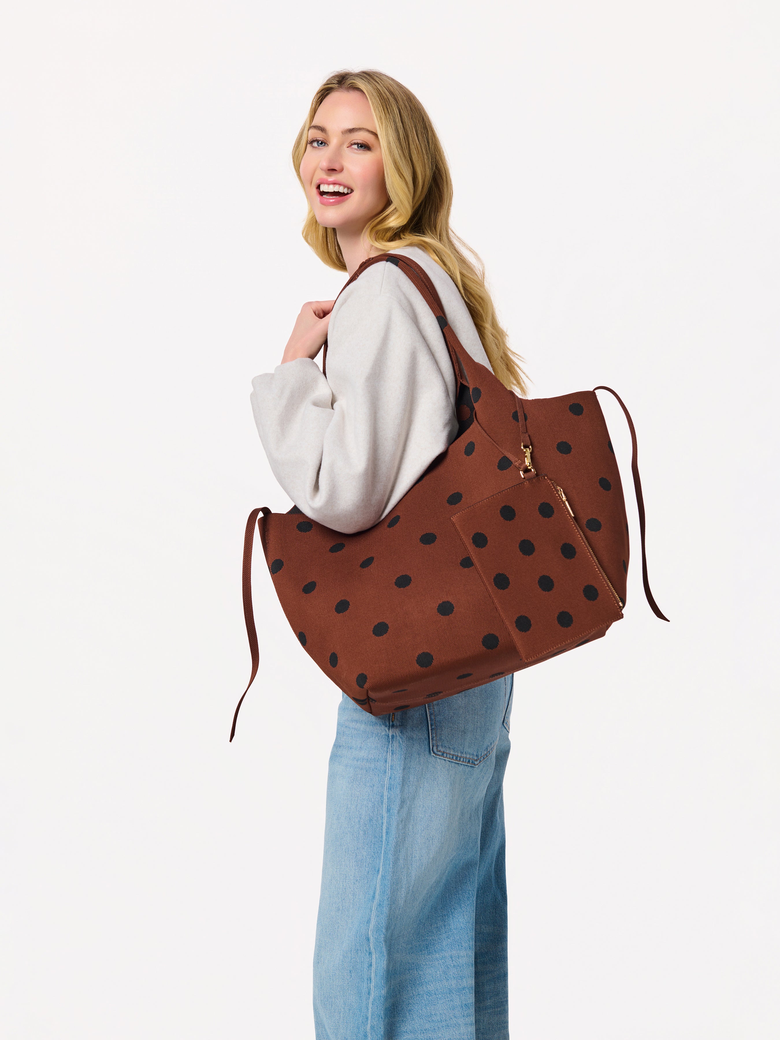 Shiraleah Robbie Tote CHOCOLATE