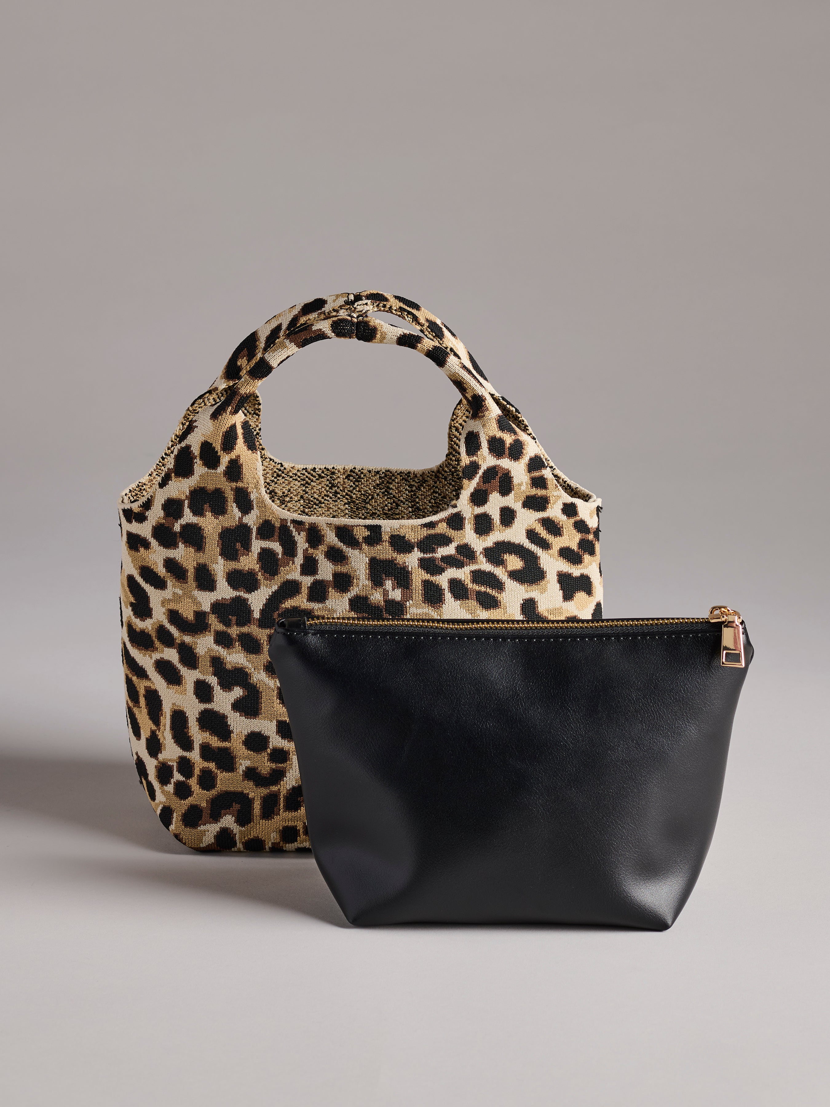 Shiraleah Robbie Mini Tote LEOPARD