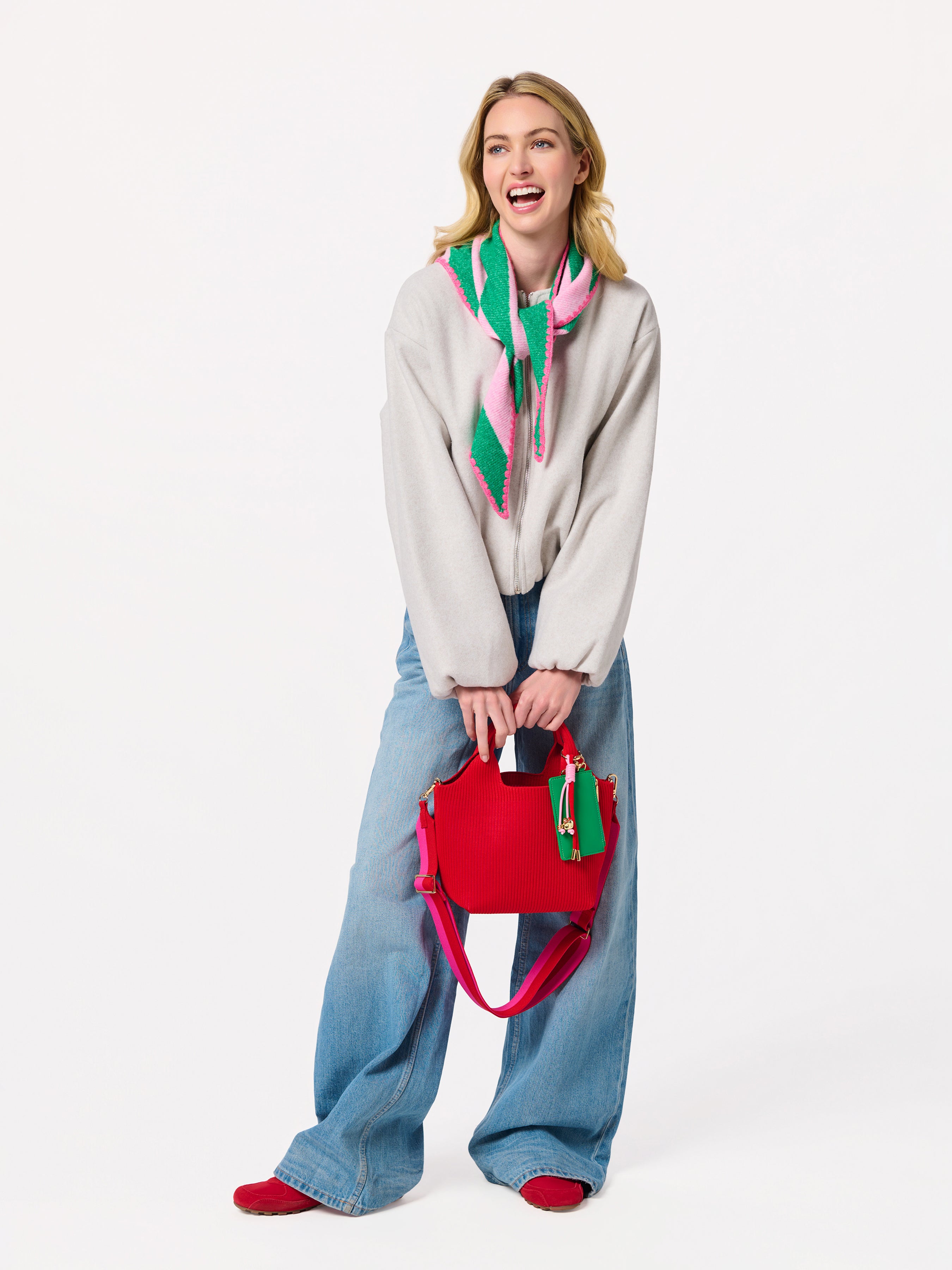 Shiraleah Robbie Mini Tote RED
