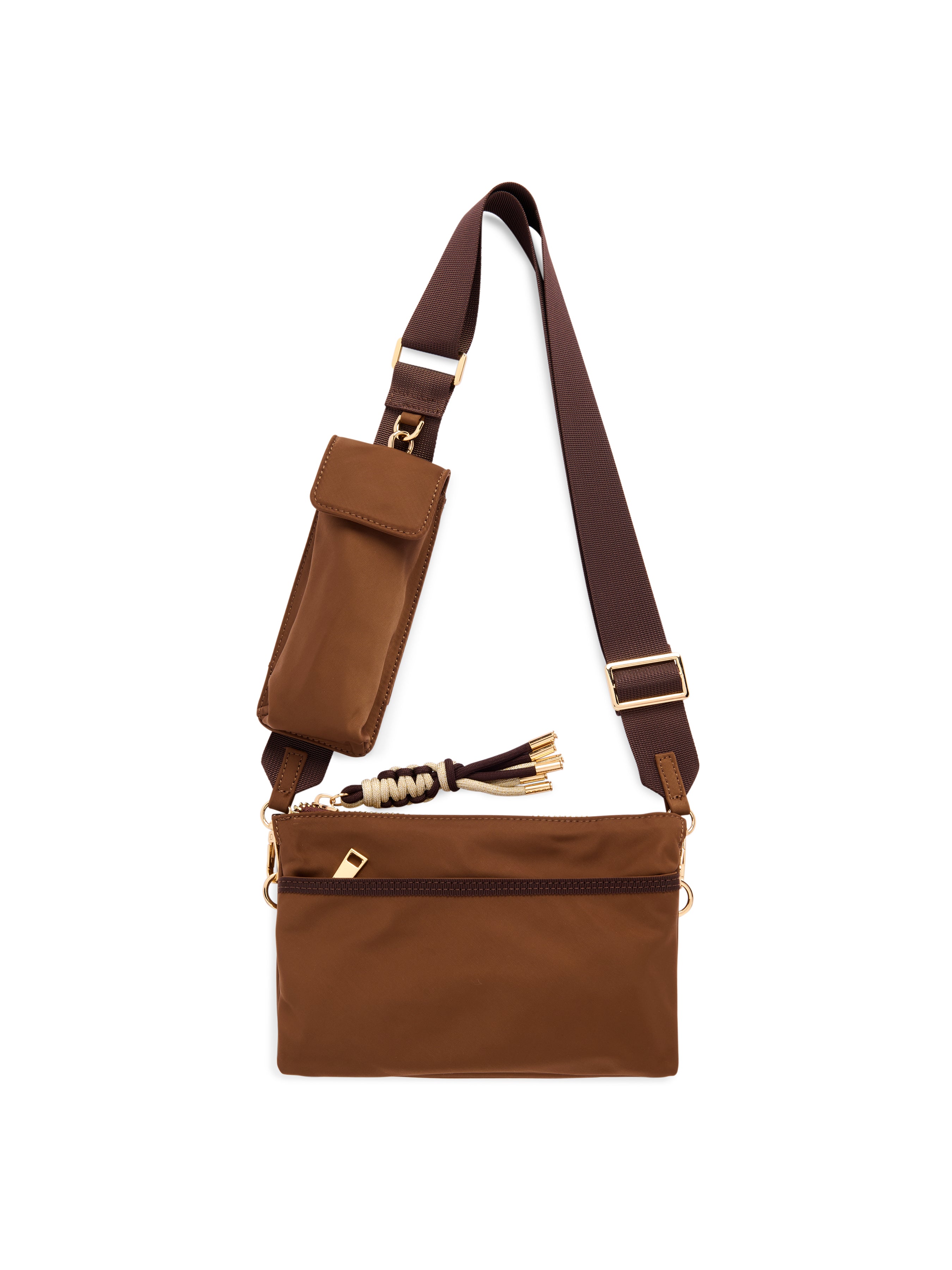 Shiraleah Jet Cross-Body MOCHA