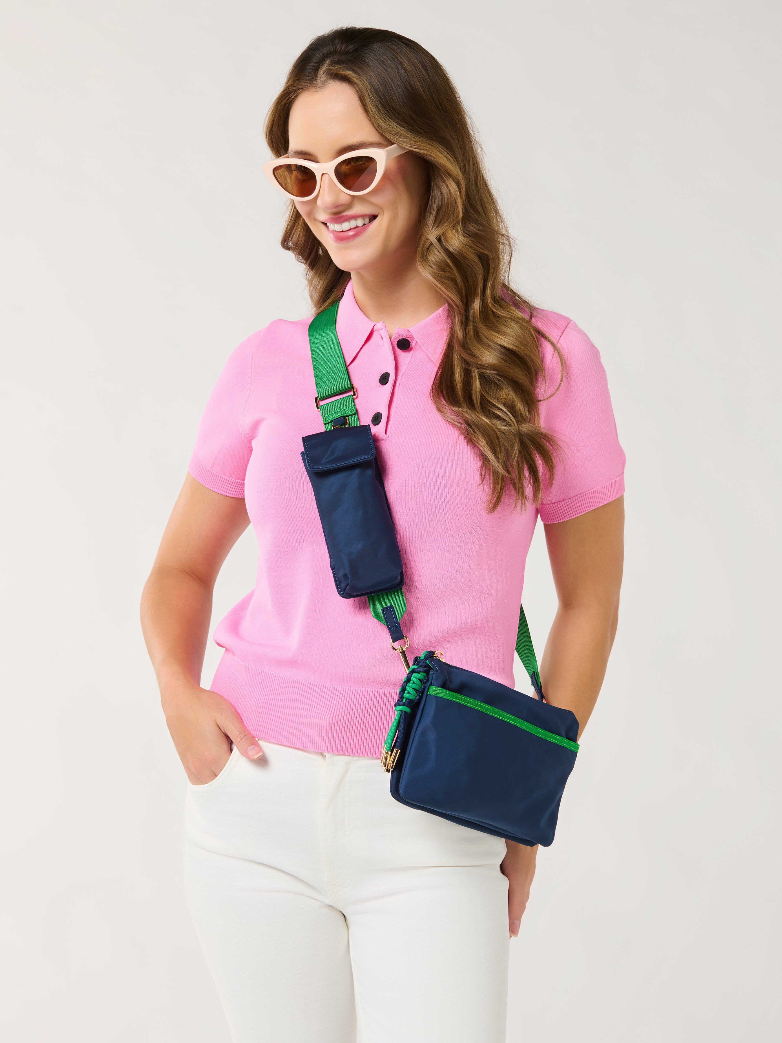 Shiraleah Jet Cross-Body NAVY