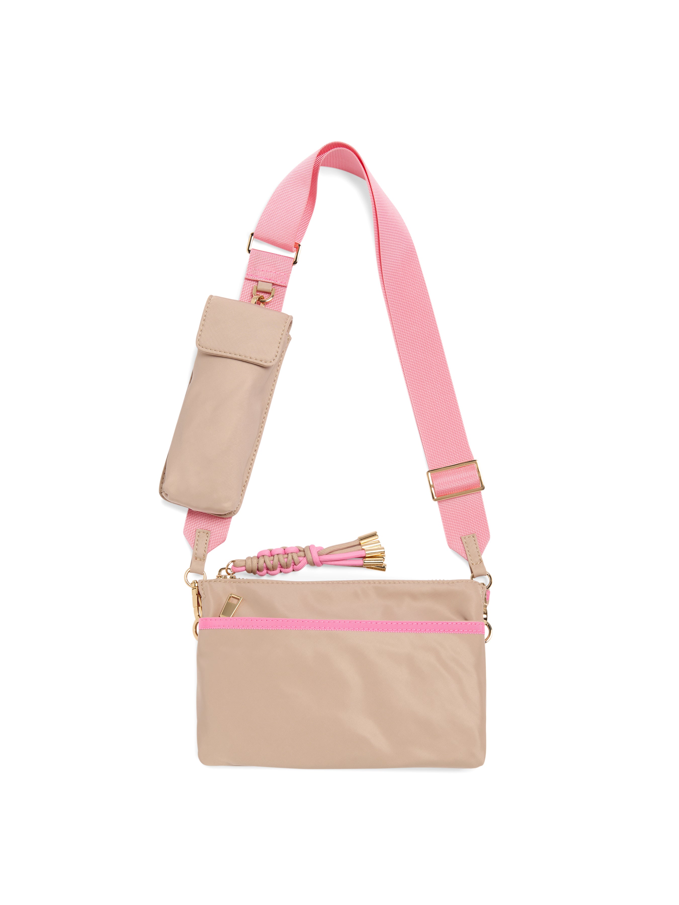 Shiraleah Jet Cross-Body TAN