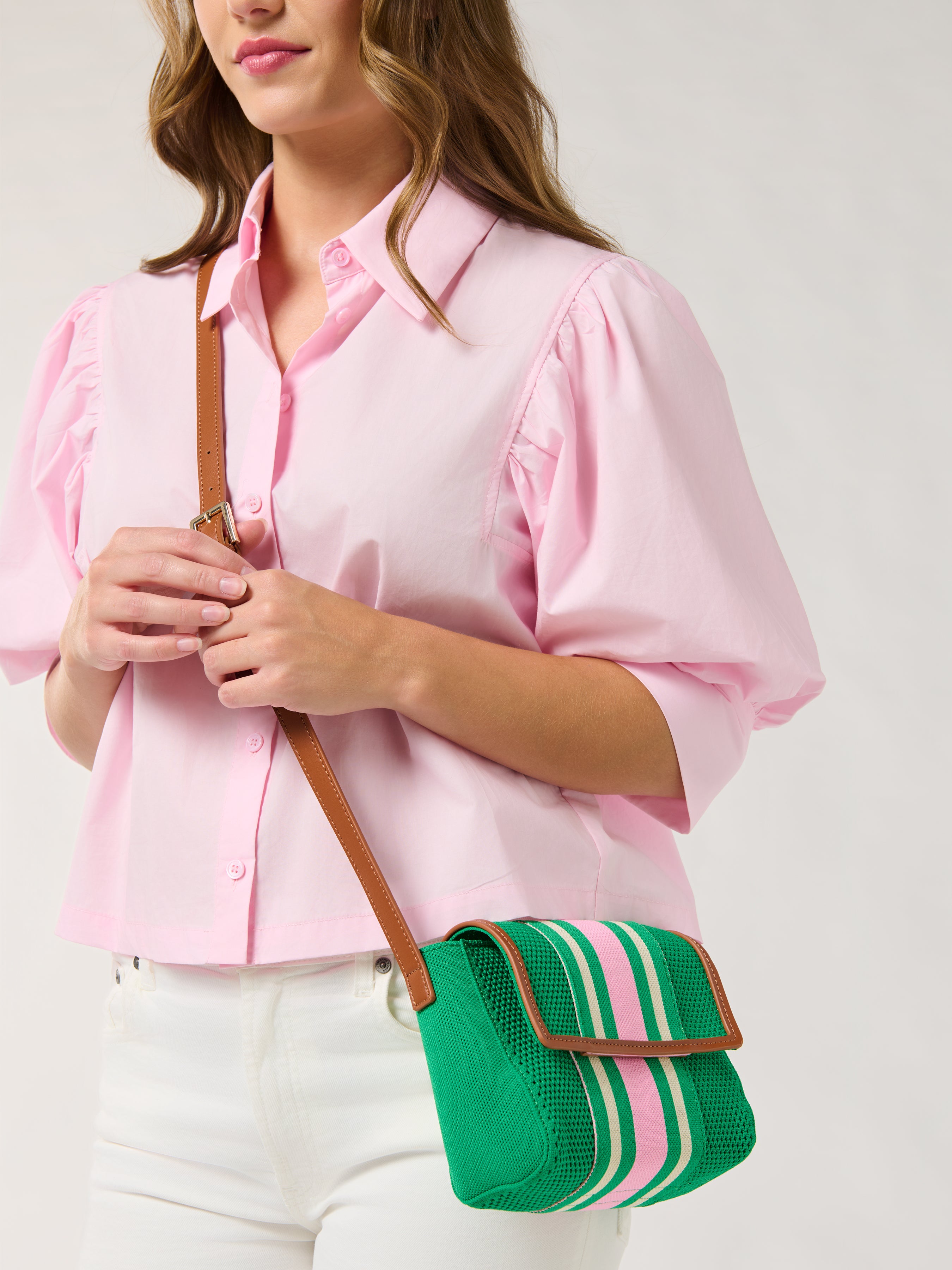 Shiraleah Aria Cross-Body GREEN