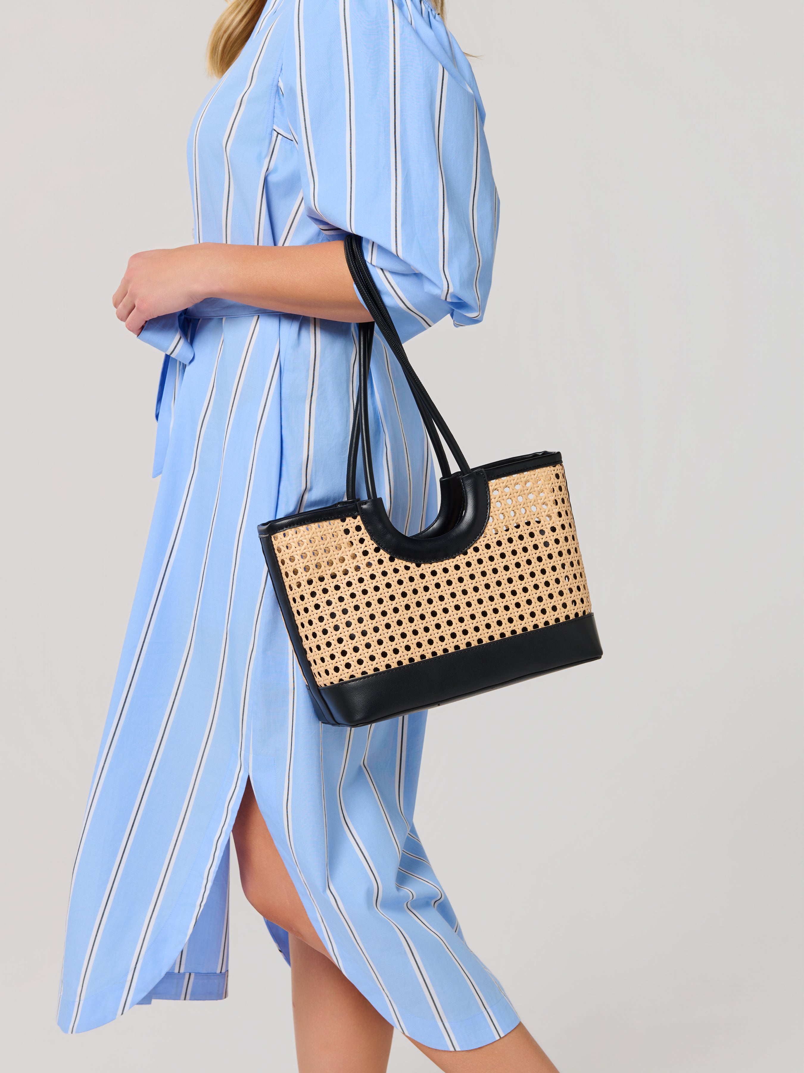 Shiraleah Lyra Mini Tote BLACK