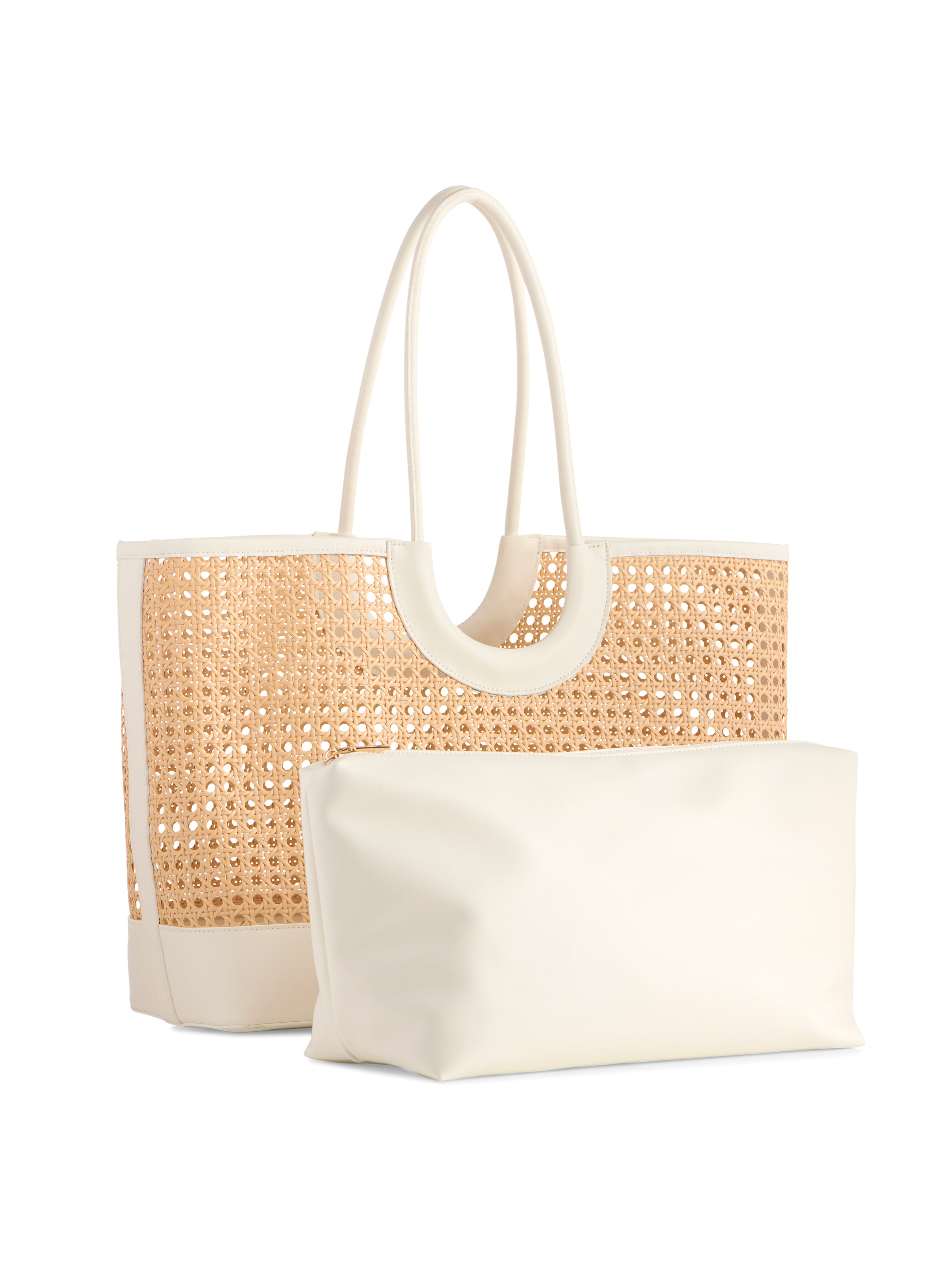 Shiraleah Lyra Tote WHITE