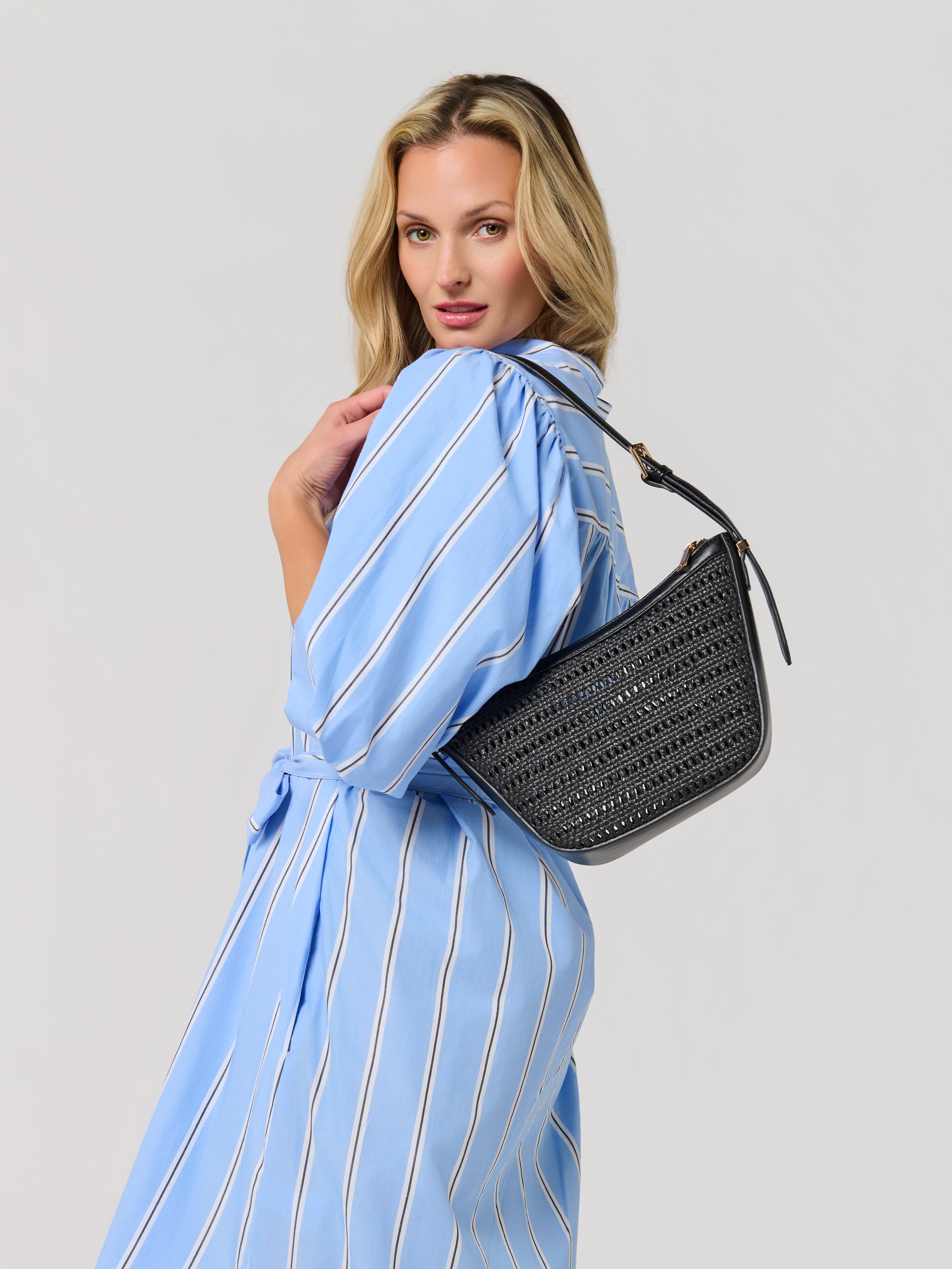 Shiraleah Tosca Shoulder Bag BLACK