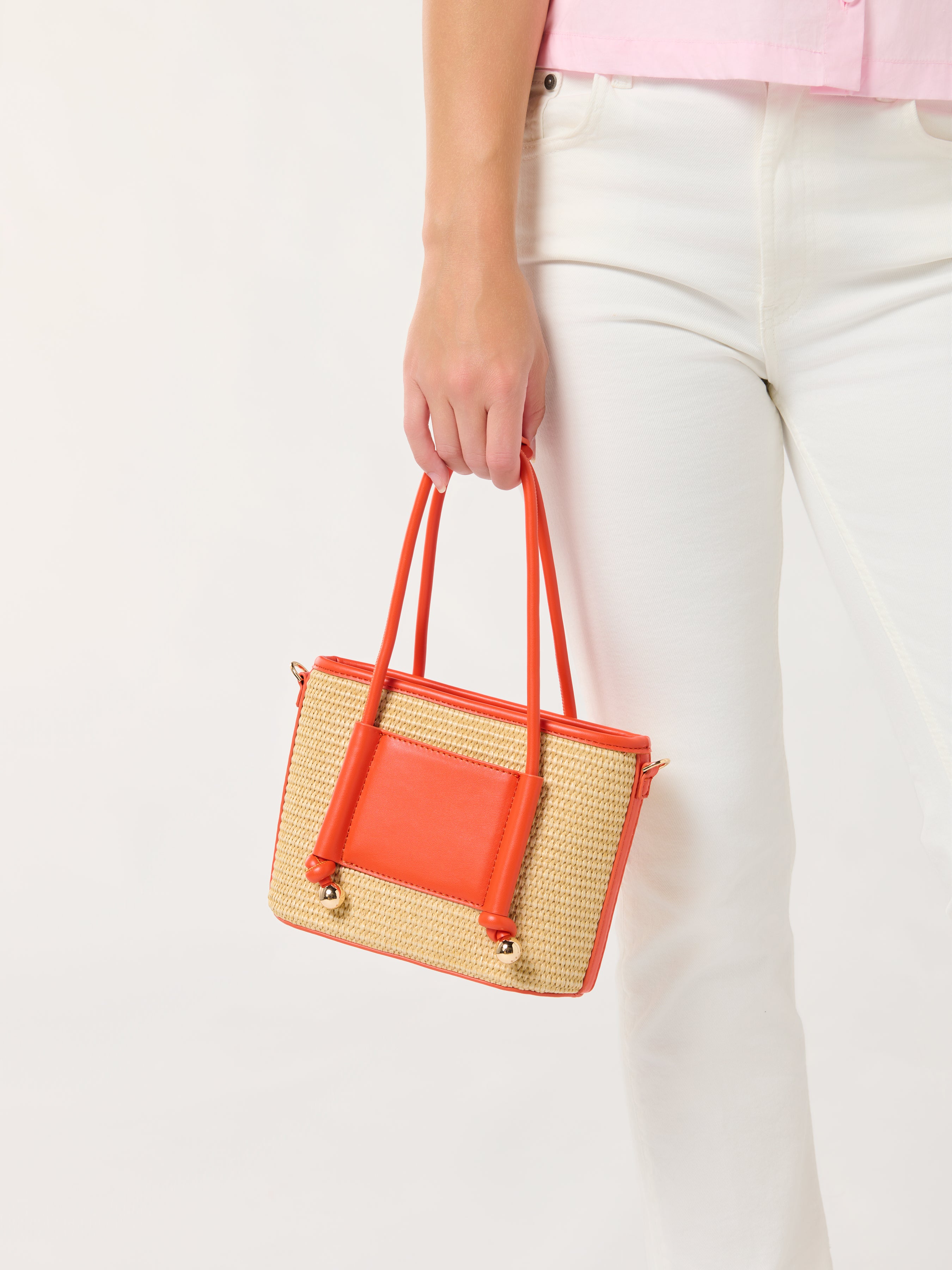 Shiraleah Salerno Mini Tote ORANGE