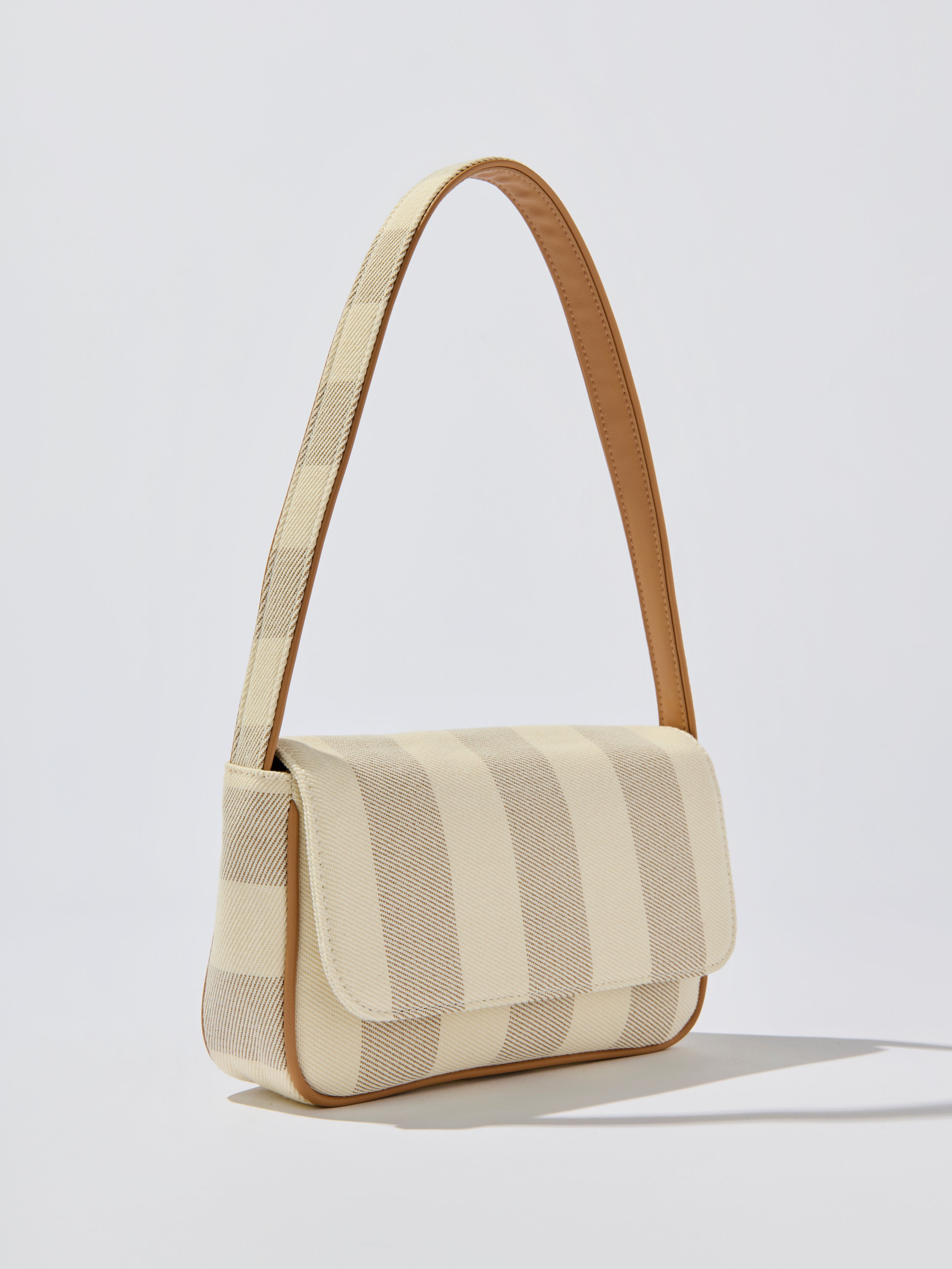 Shiraleah Positano Shoulder Bag TAN