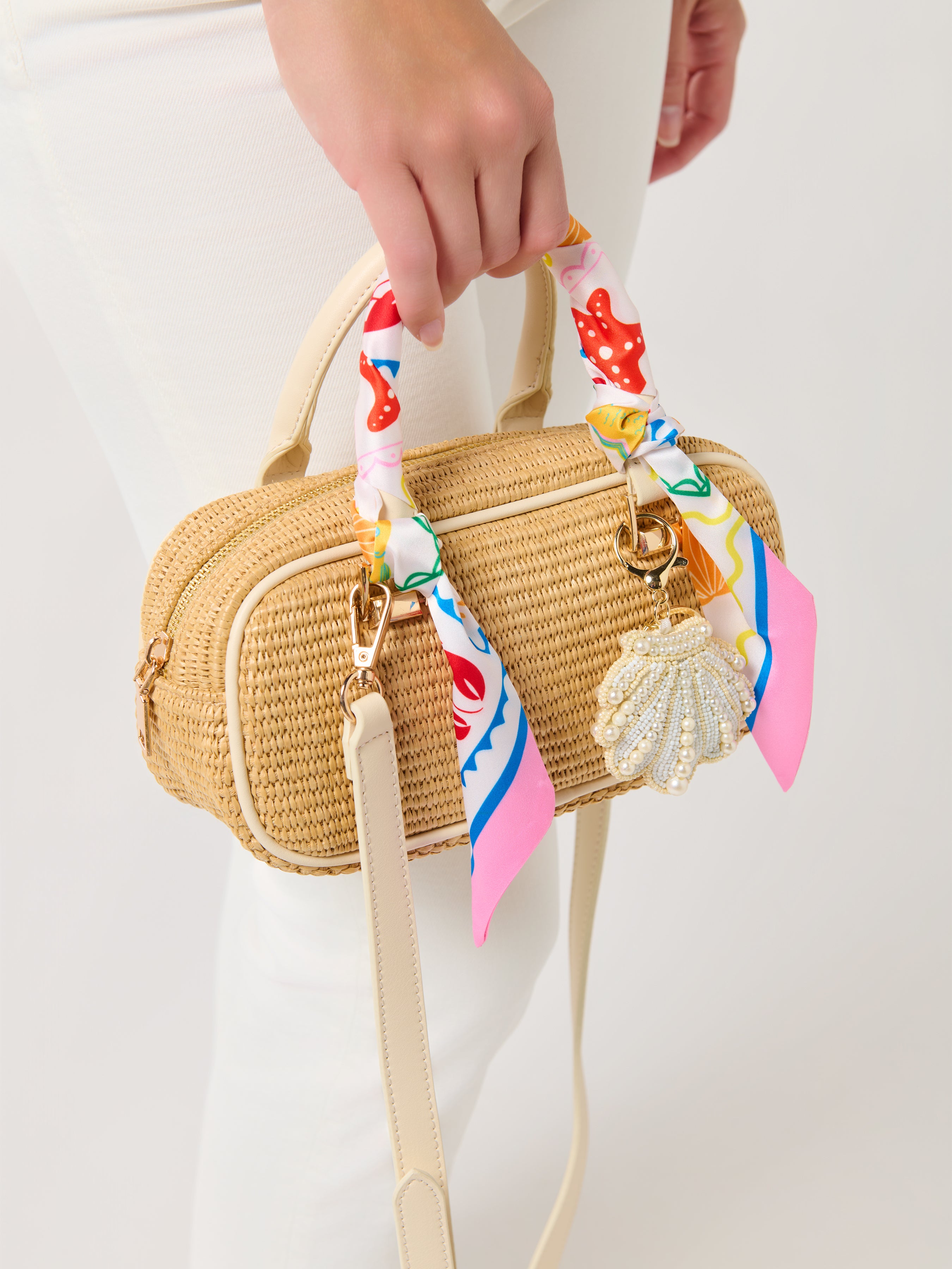 Shiraleah Ravello Cross-Body Bag, Natural